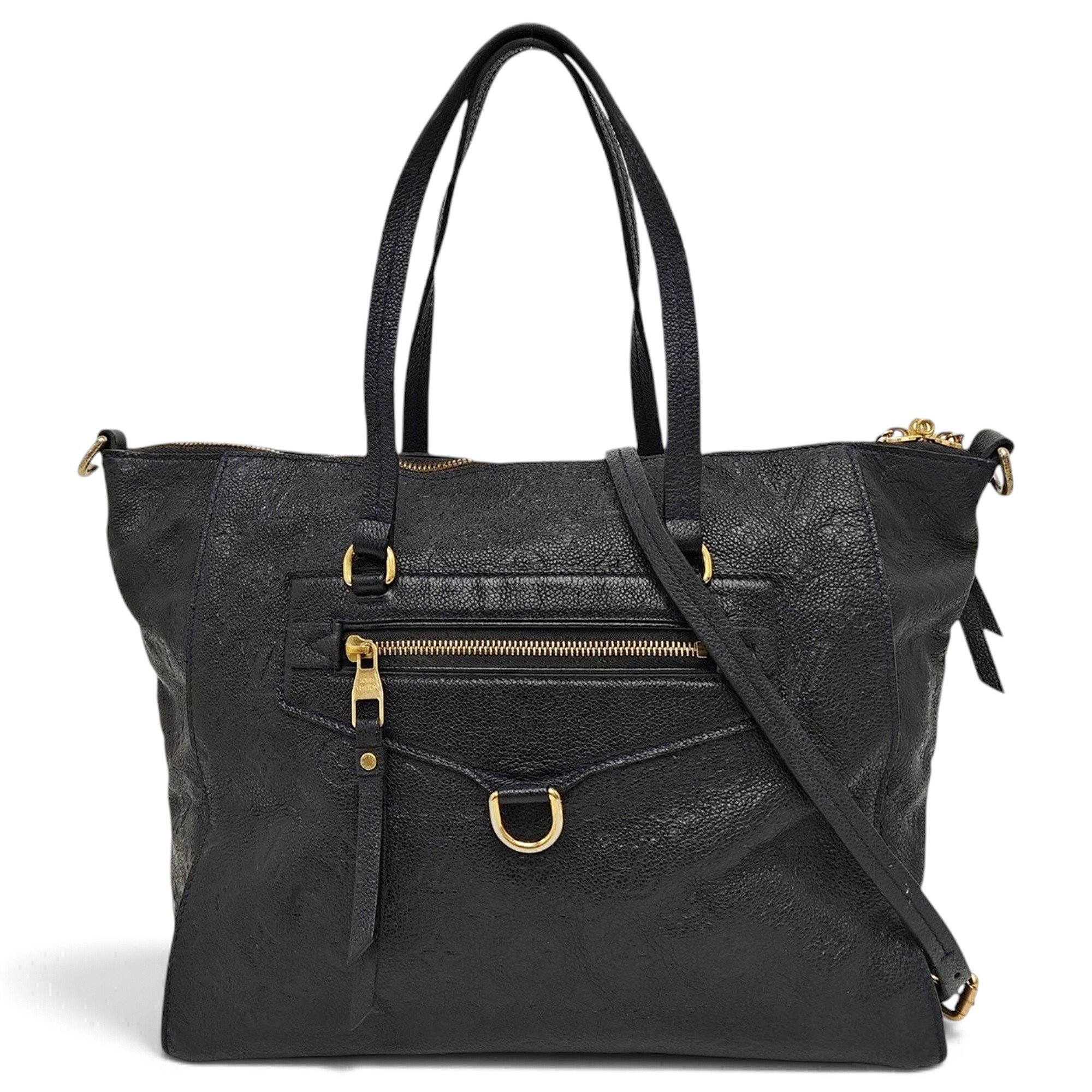Lumineuse leather handbag