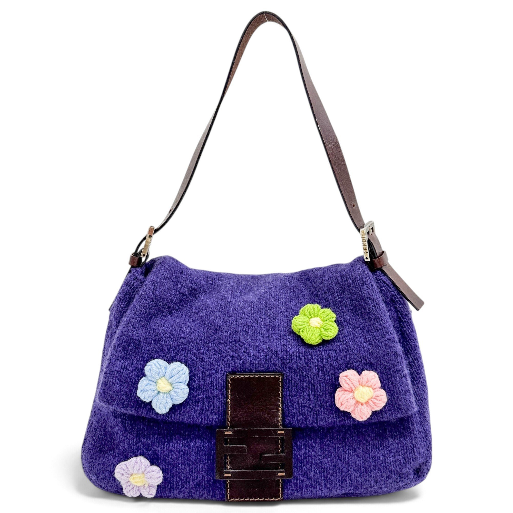 Mamma Baguette wool handbag