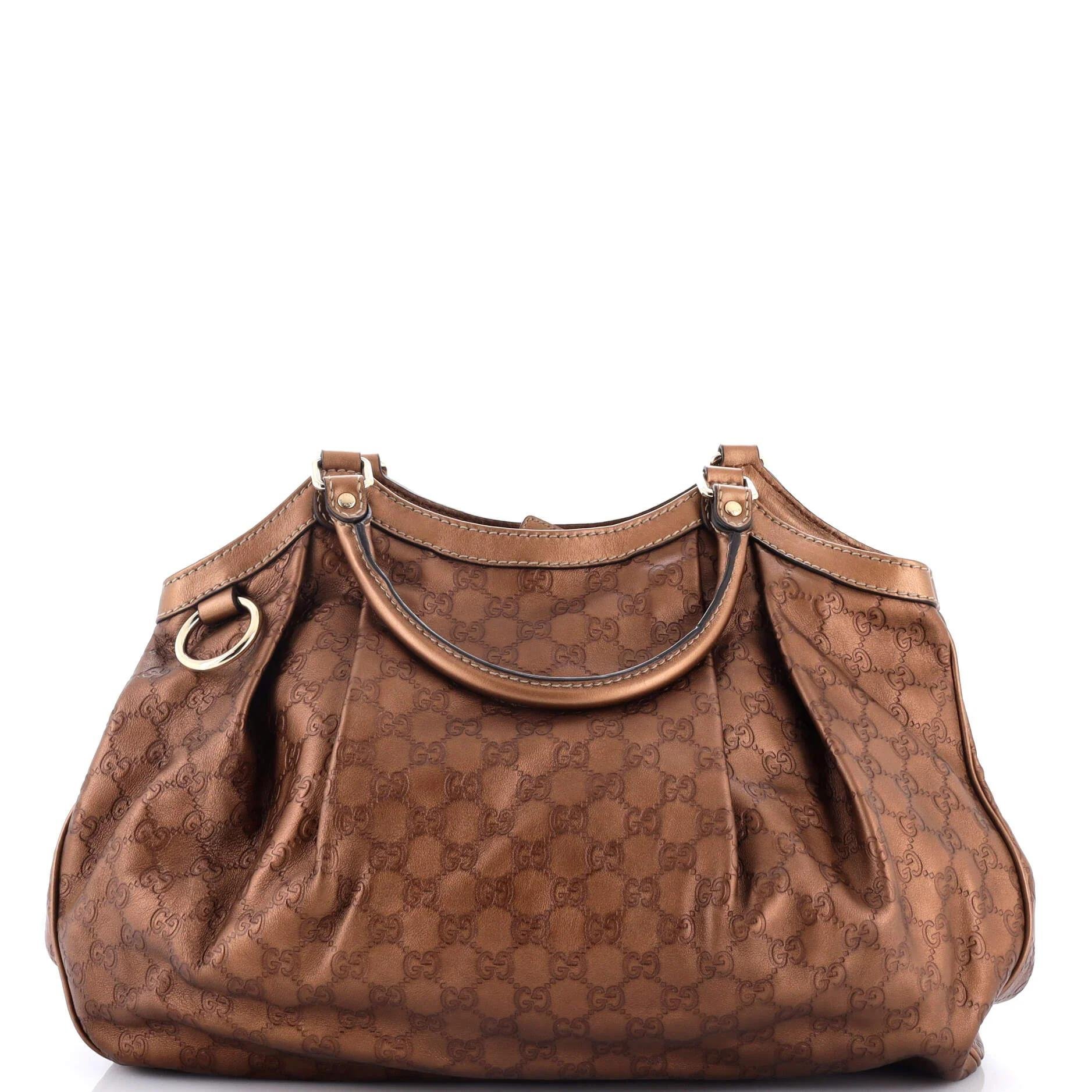 Leather tote