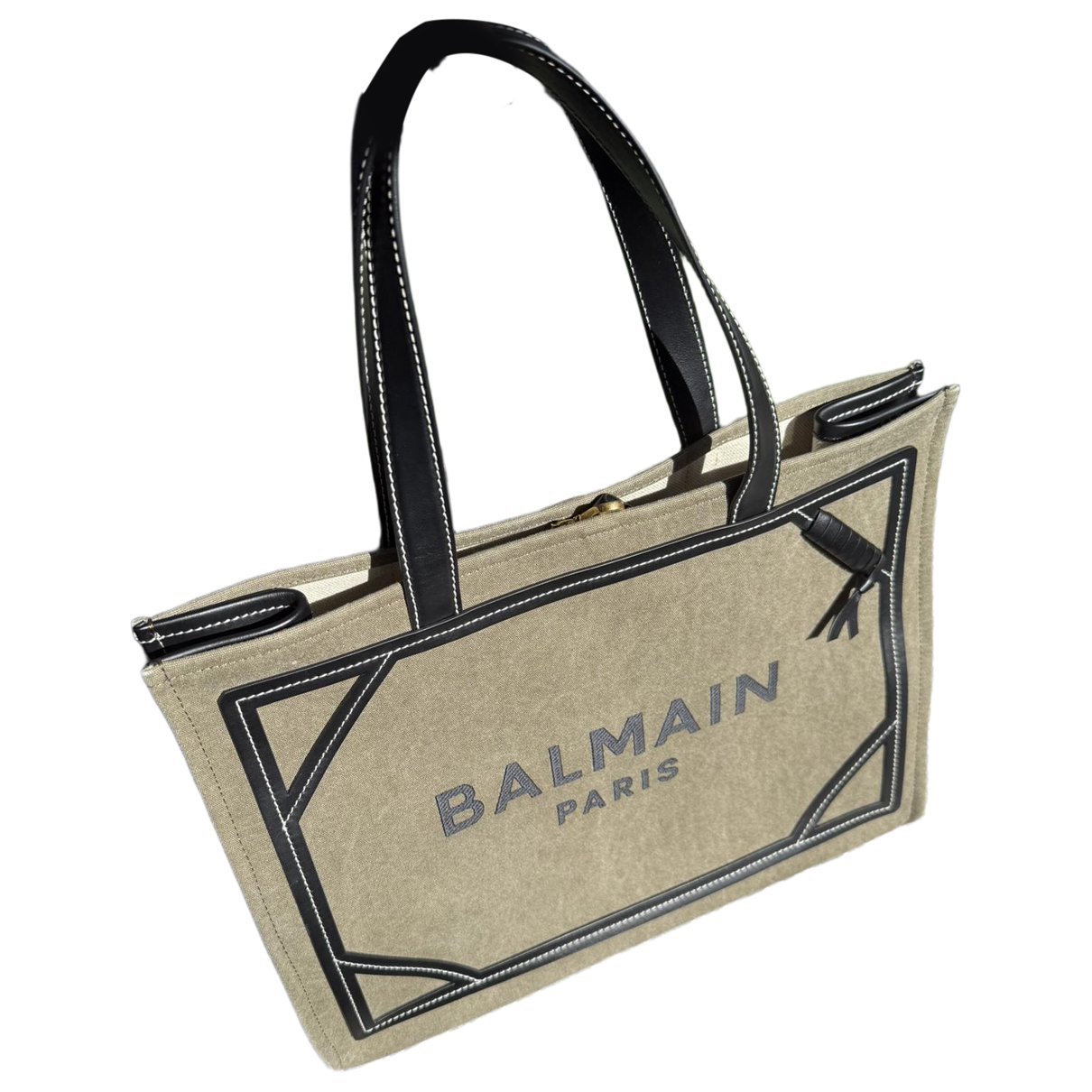 Balmain Leather tote