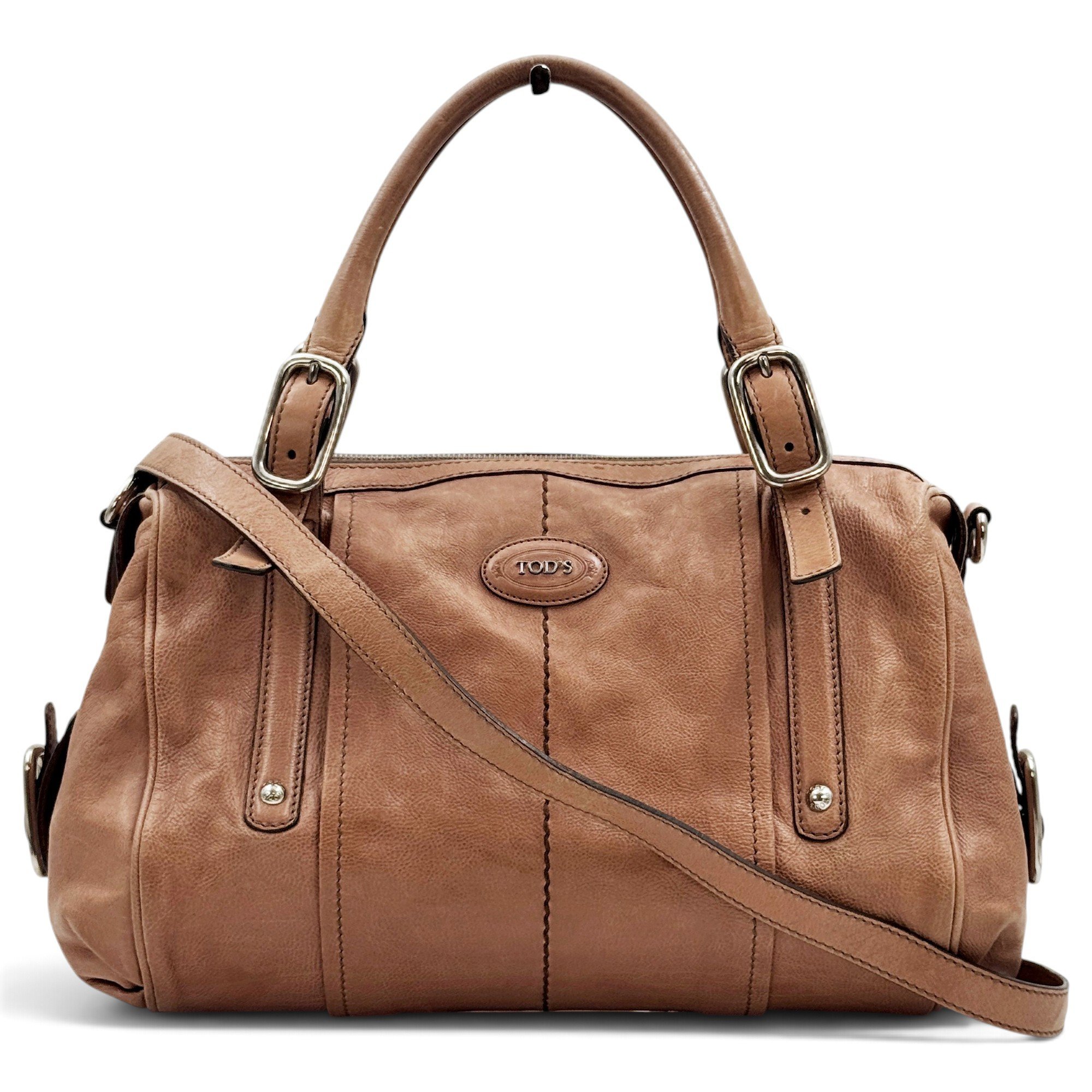 Leather handbag
