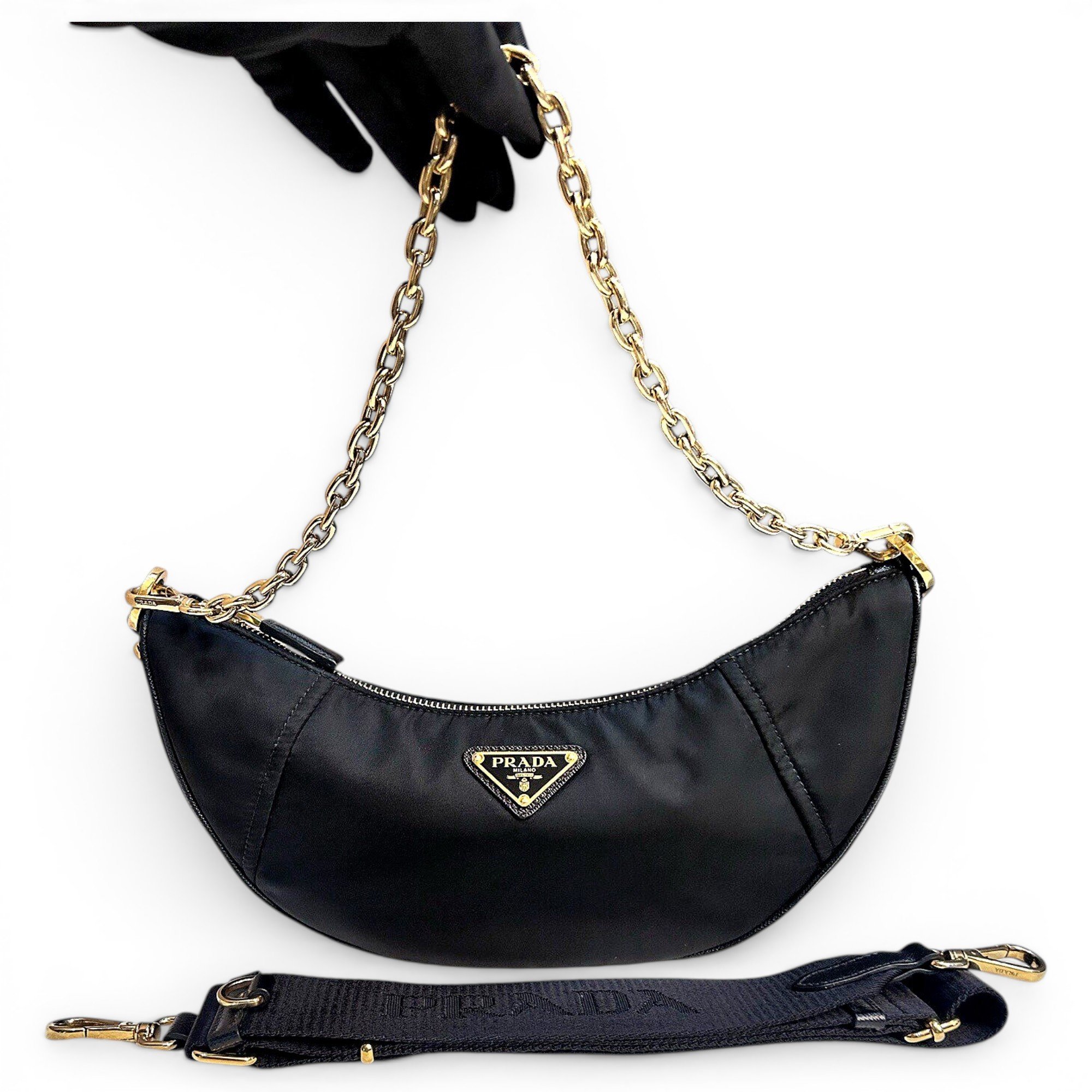 Re-Edition 2002 cloth handbag