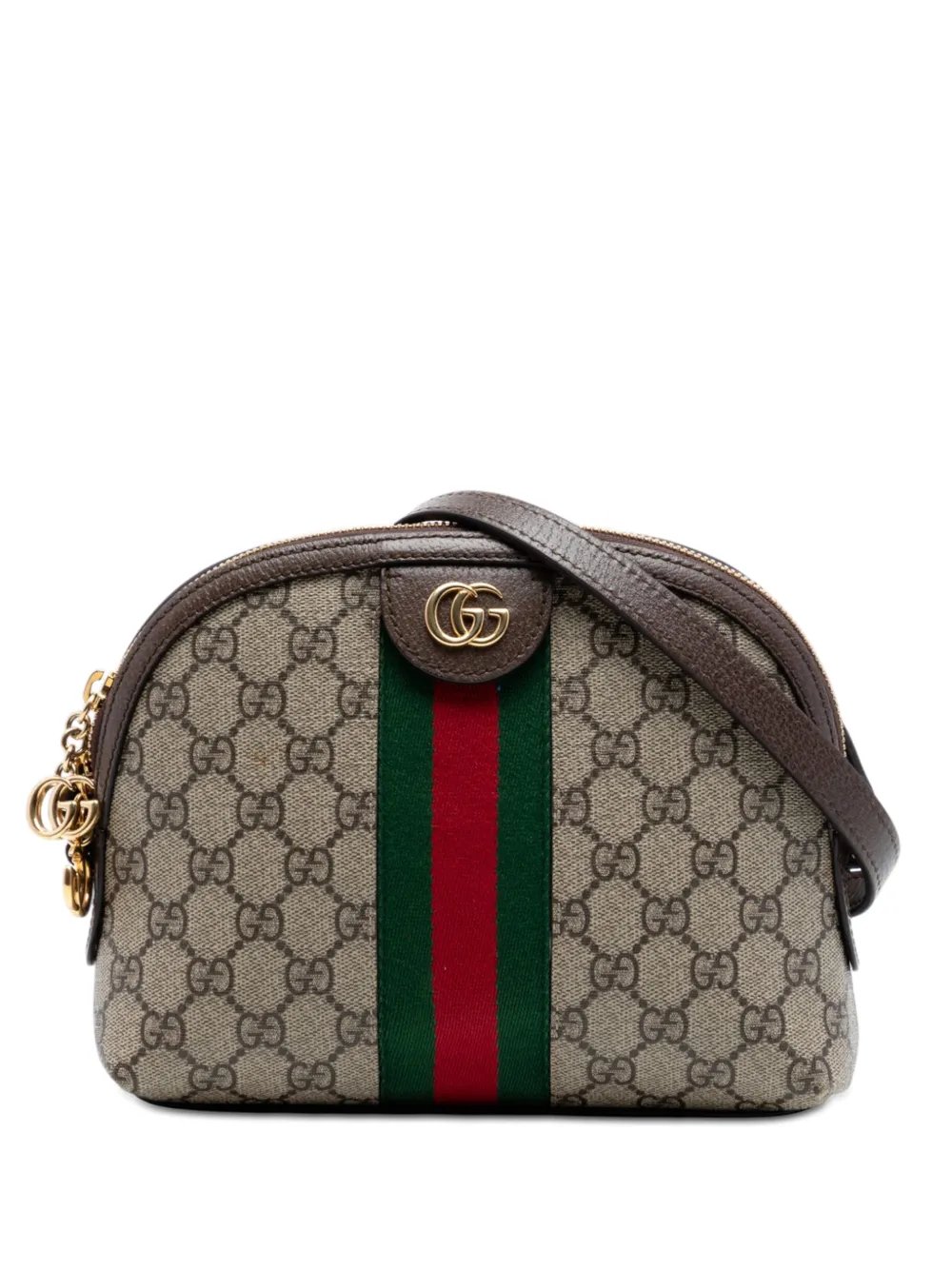 2016-2026 Small GG Supreme Web Ophidia Dome crossbody bag