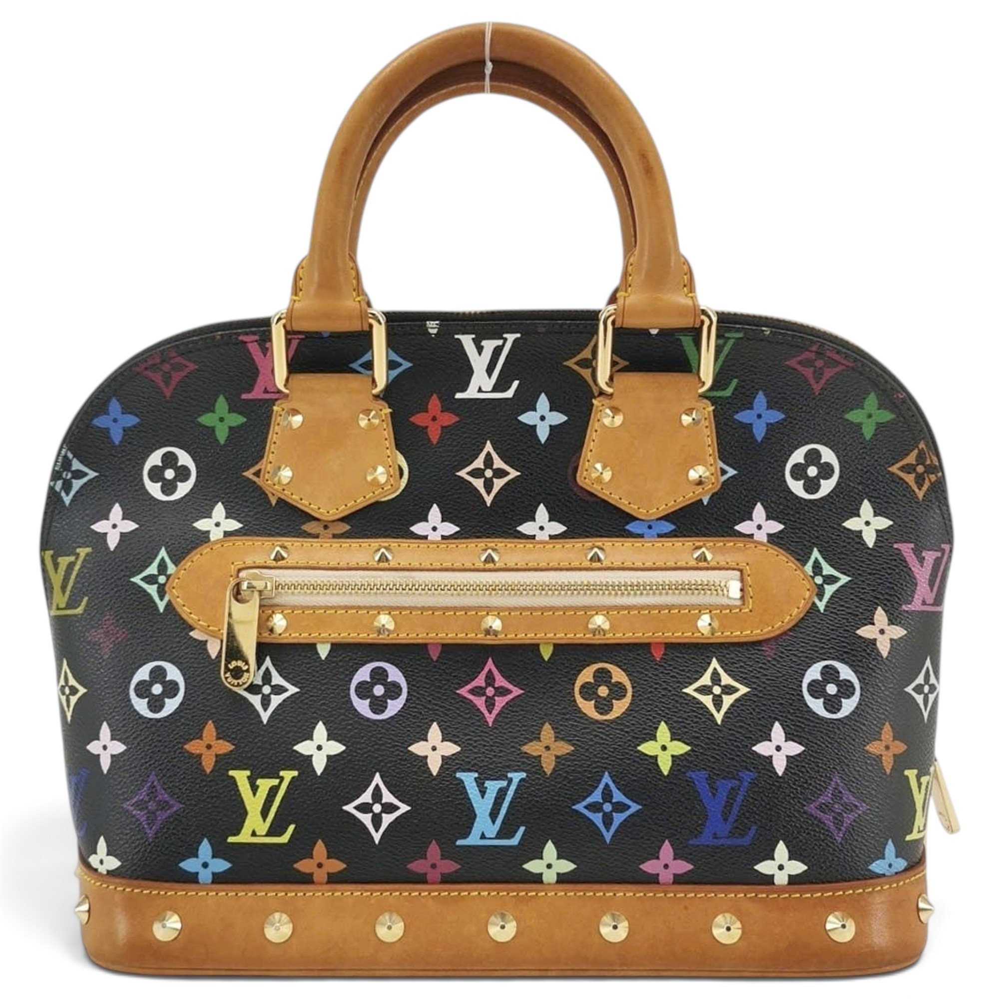 Alma leather handbag