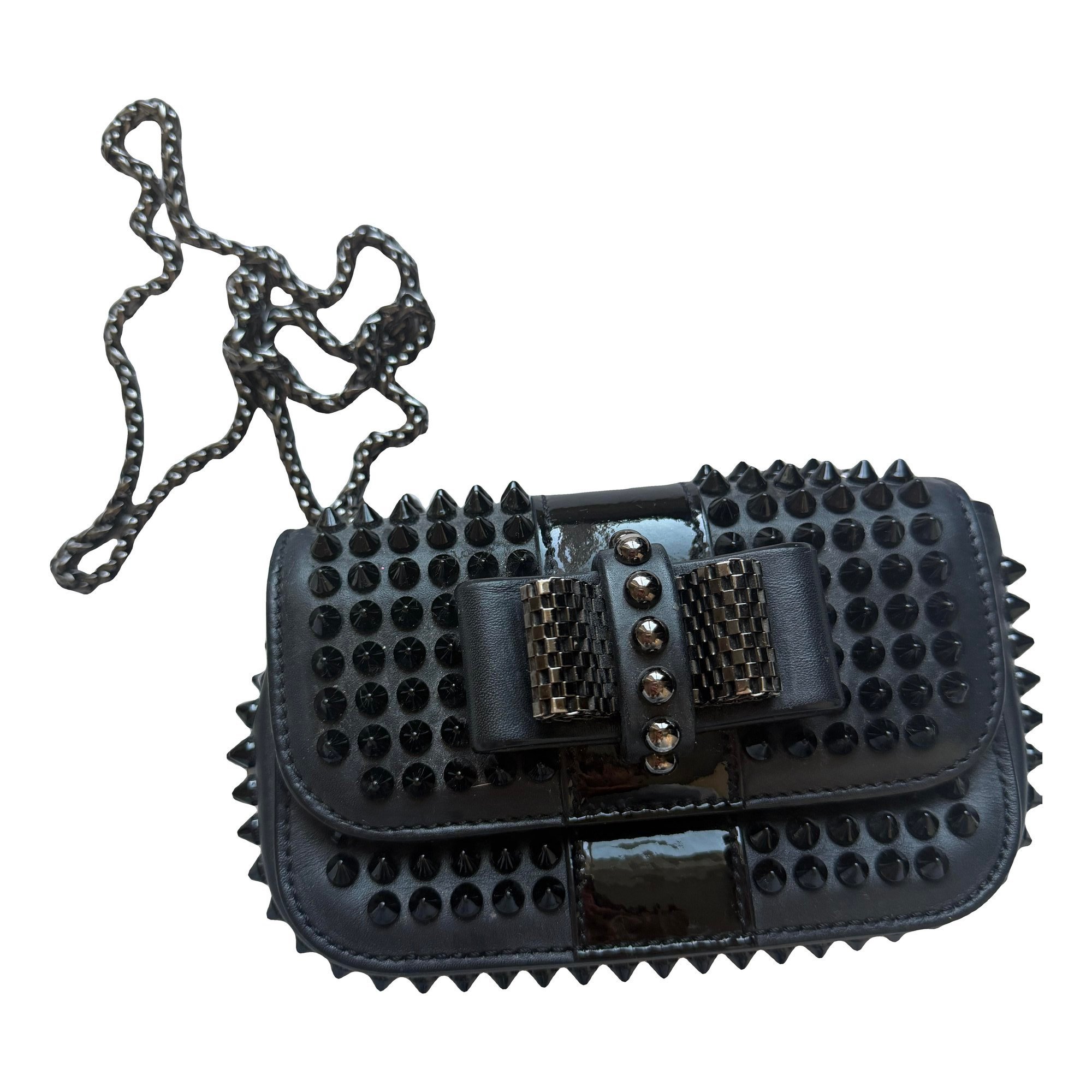 Leather crossbody bag