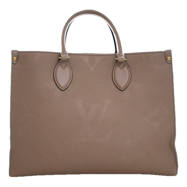 Leather tote