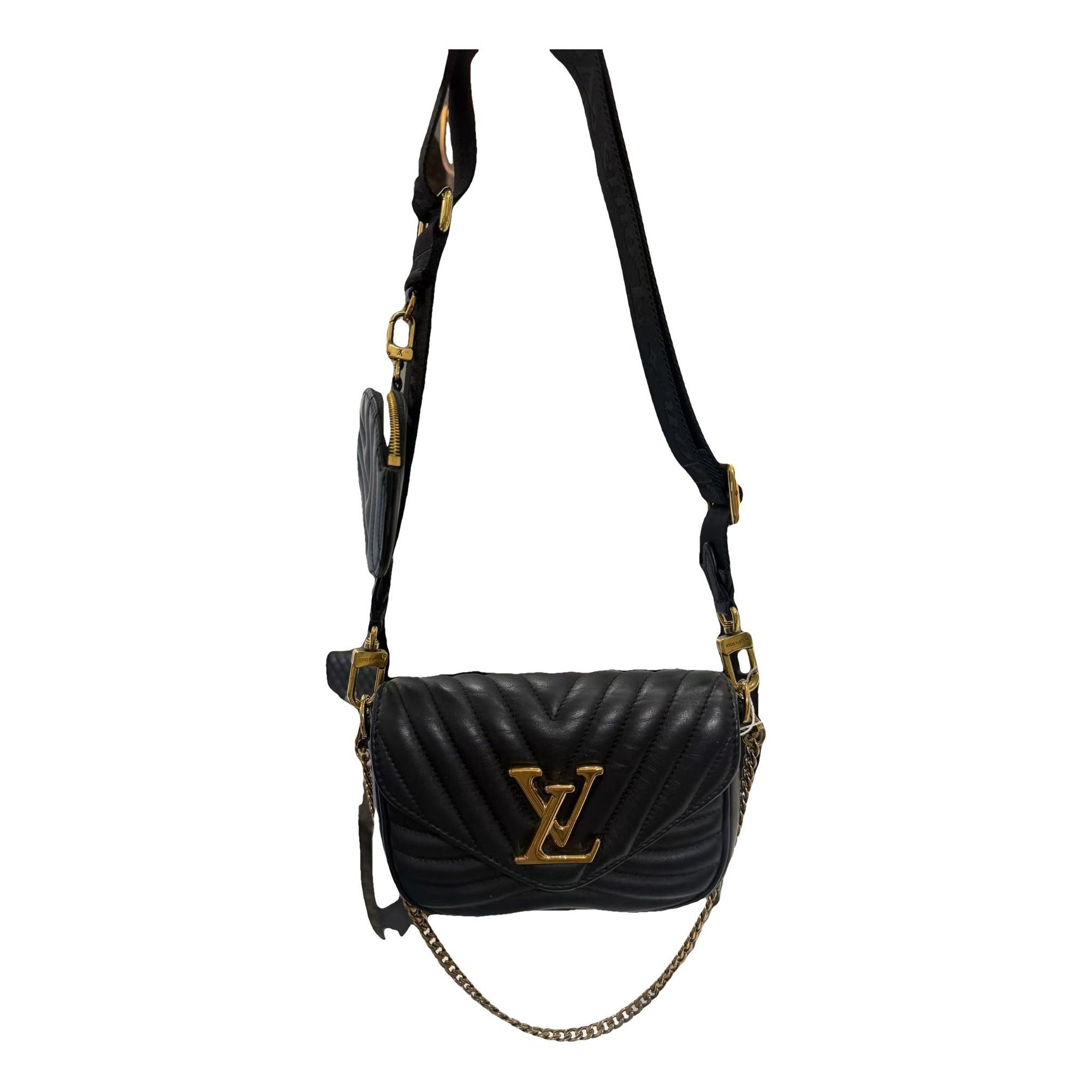 New Wave leather handbag