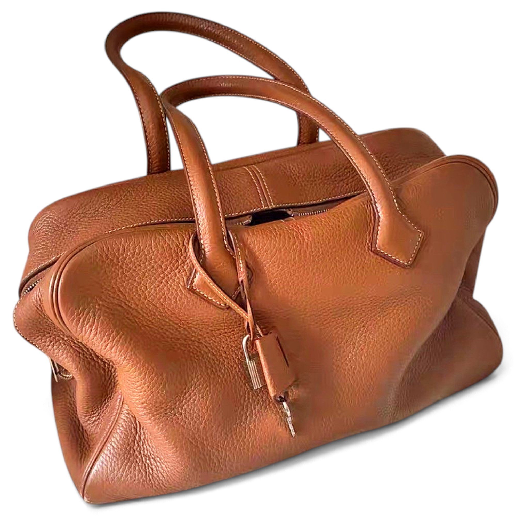 Victoria leather handbag