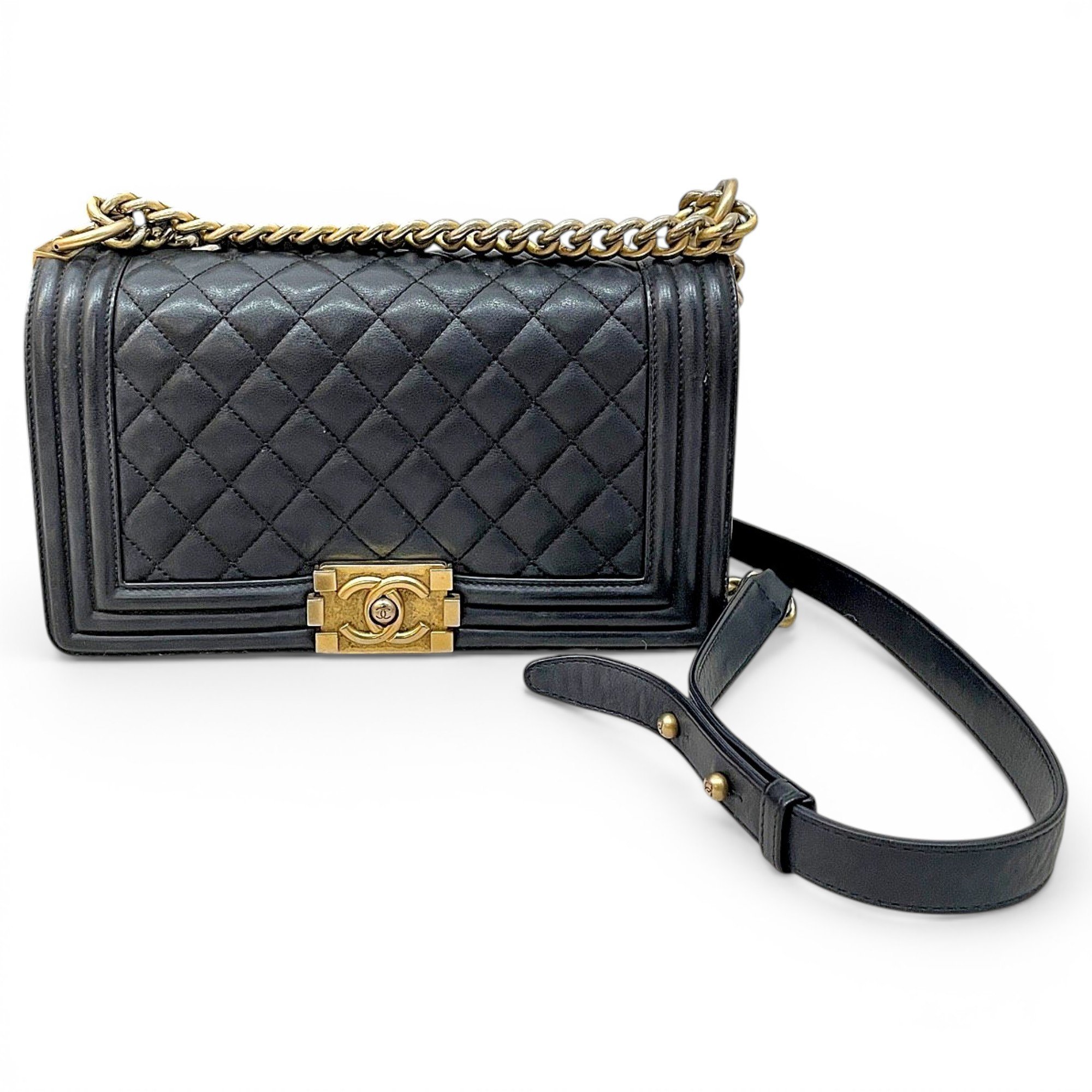 Boy leather handbag