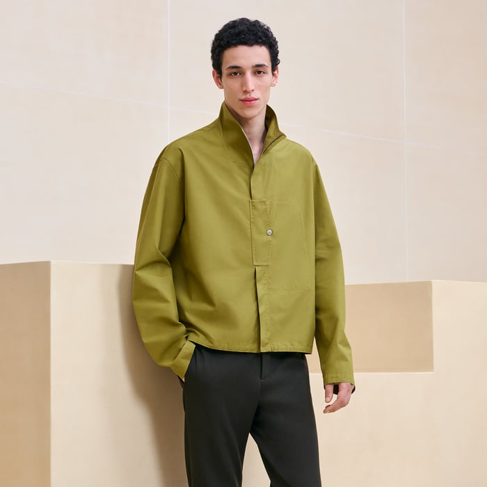 Anis "Poche a Cheval" Boxy Fit Jacket Shirt
