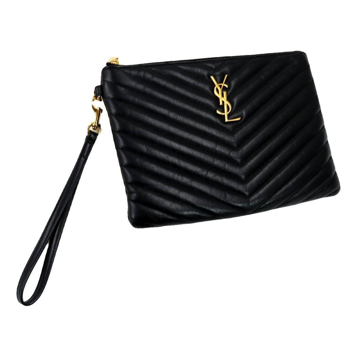 New Jolie leather clutch bag