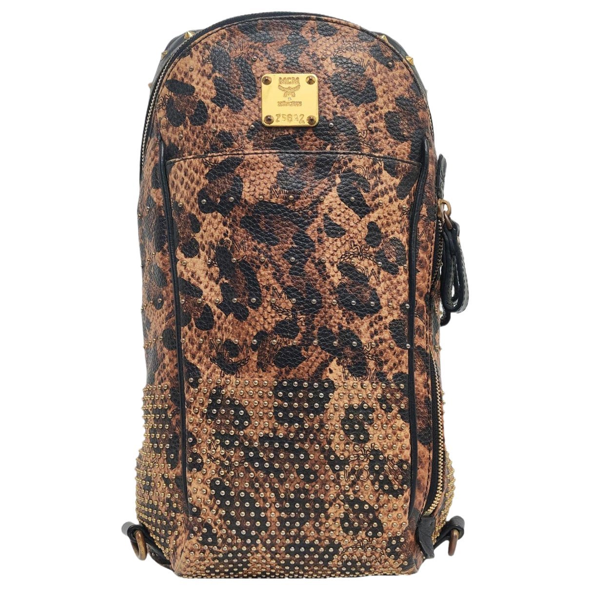 MCM Leather crossbody bag