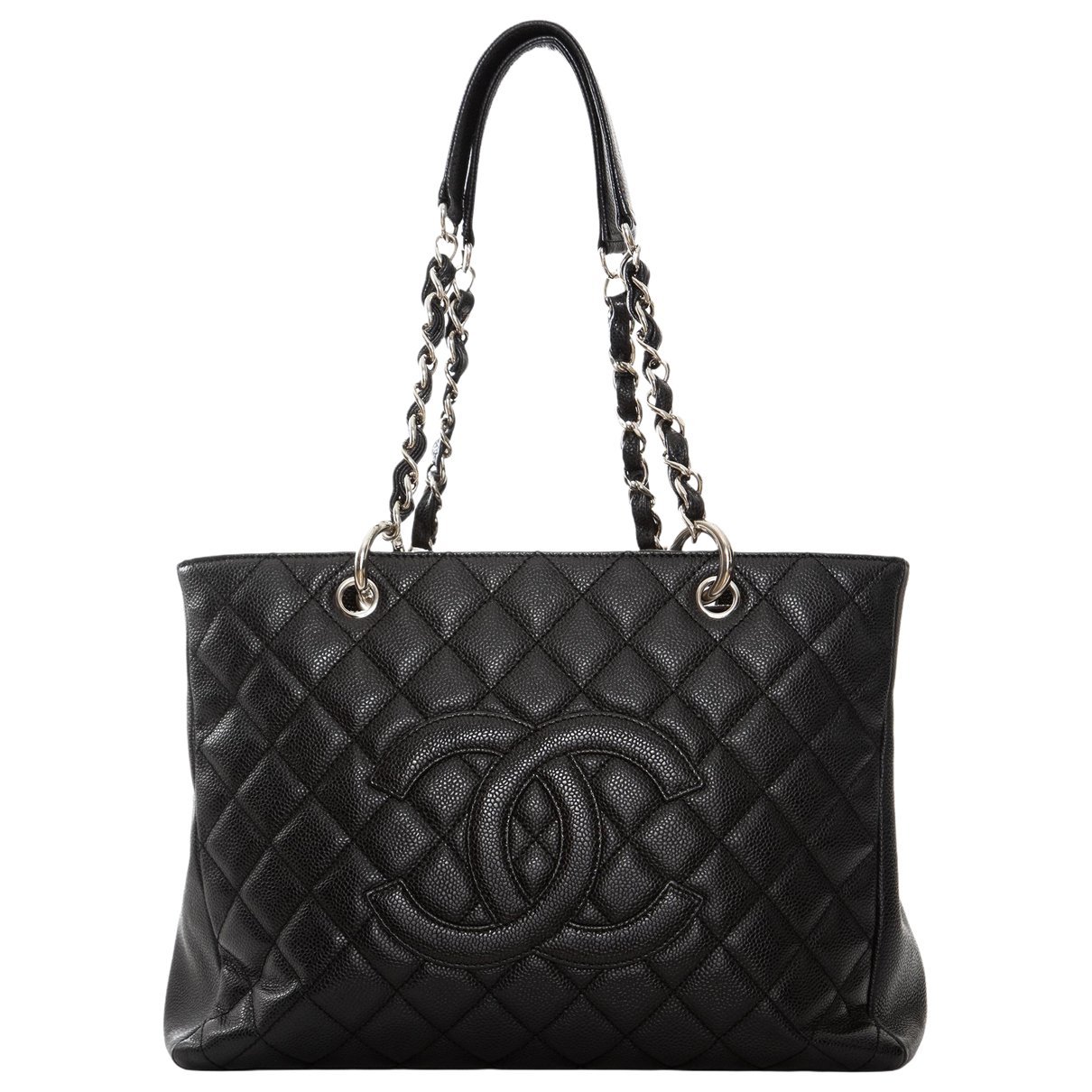 Grand shopping leather tote
