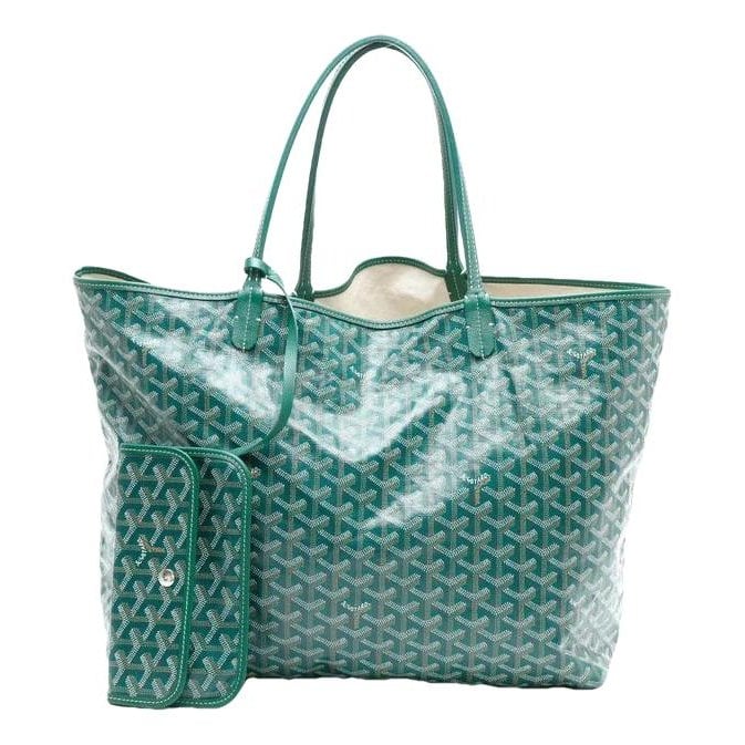 Goyard Saint-Louis leather tote