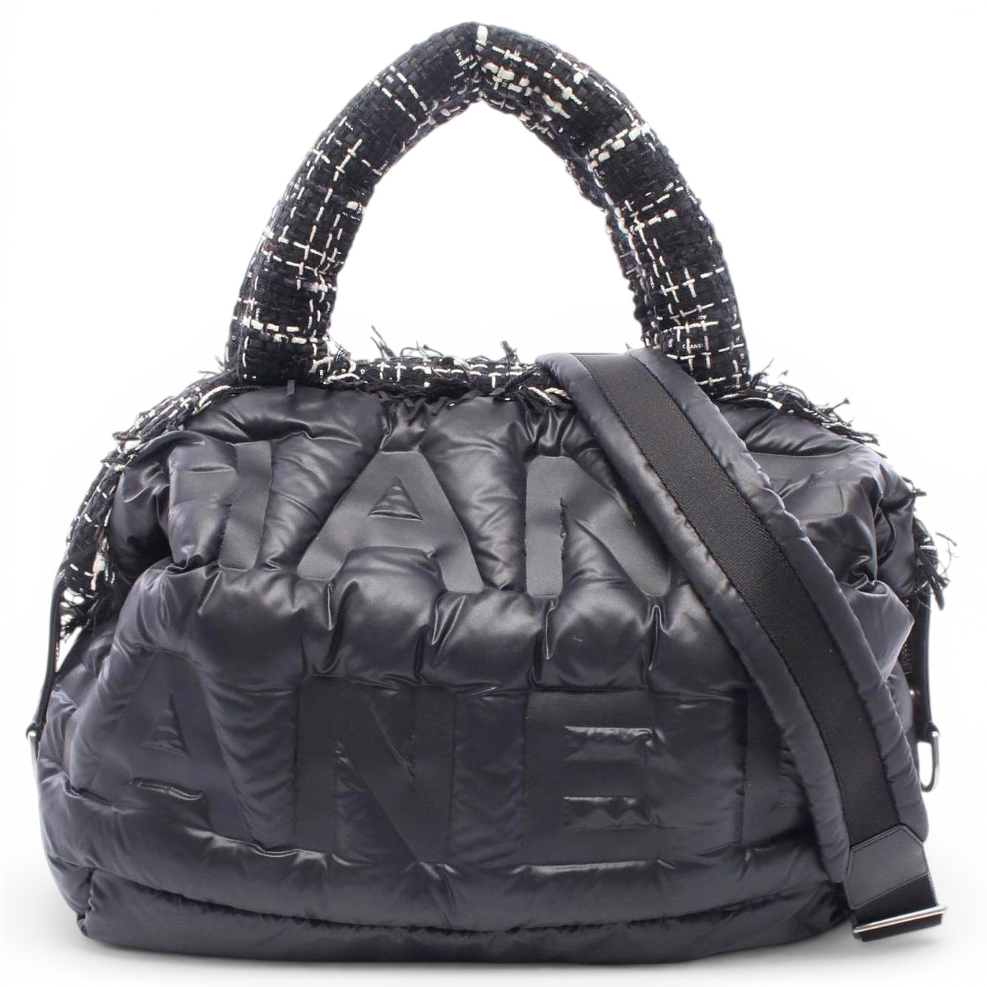 Leather tote
