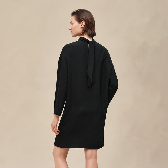Noir "H Kelly" Cocoon Dress