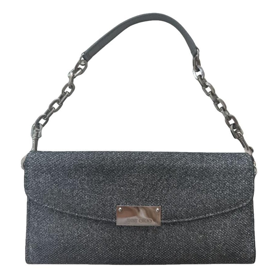 Glitter clutch bag