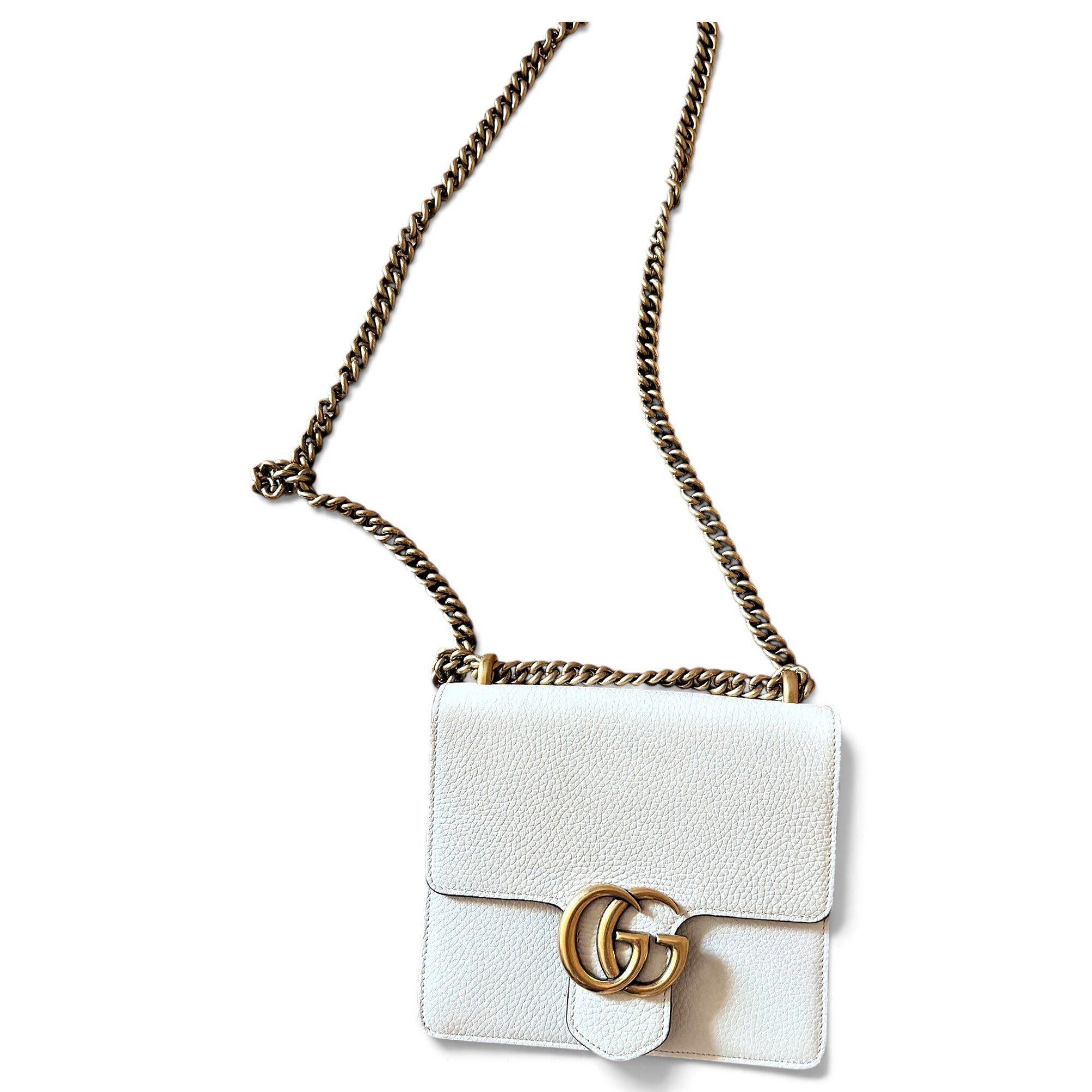 GG Marmont Chain leather crossbody bag