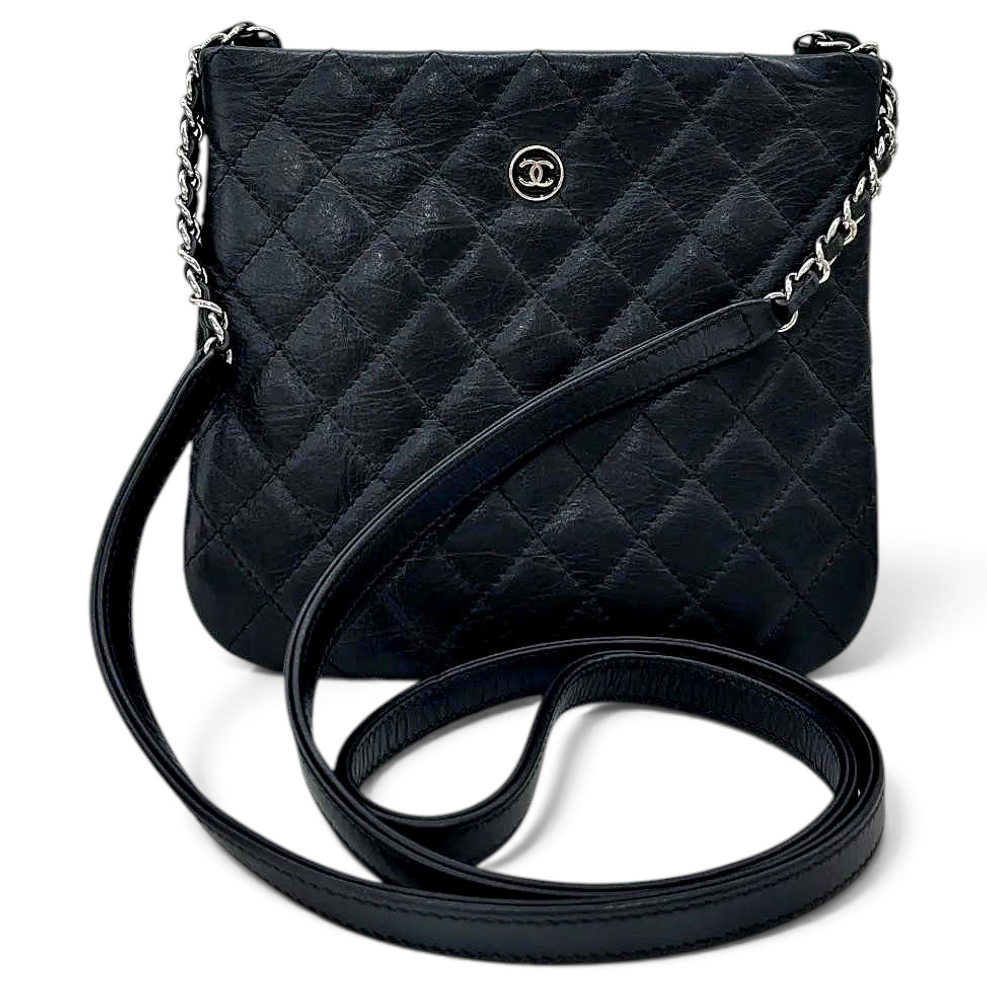 Leather crossbody bag