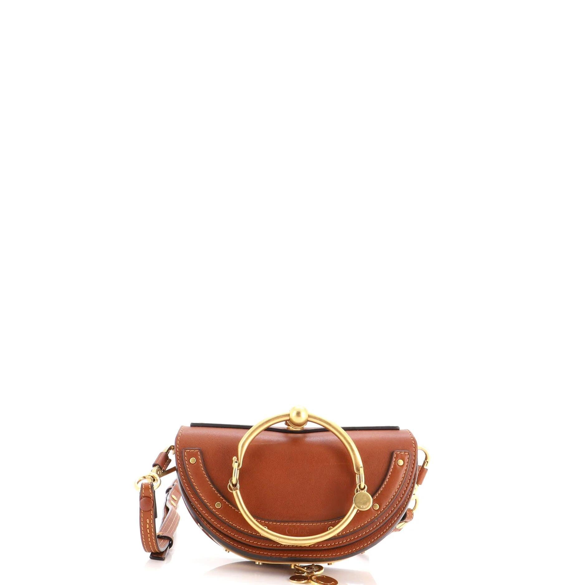 Leather crossbody bag