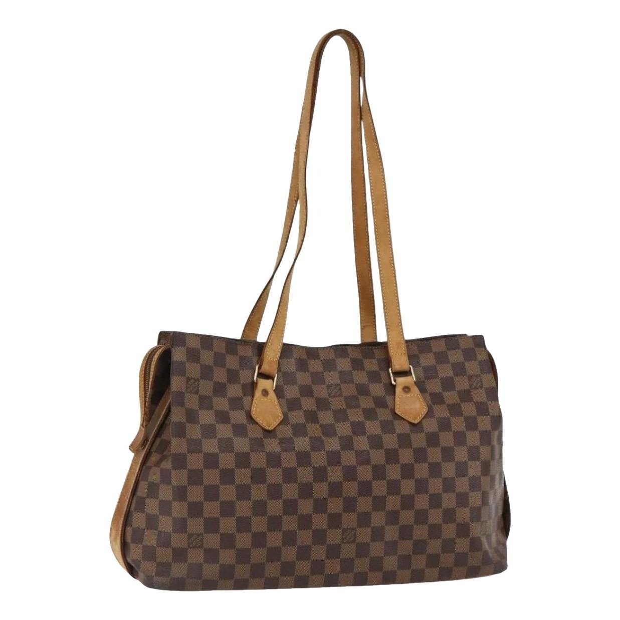 Leather tote