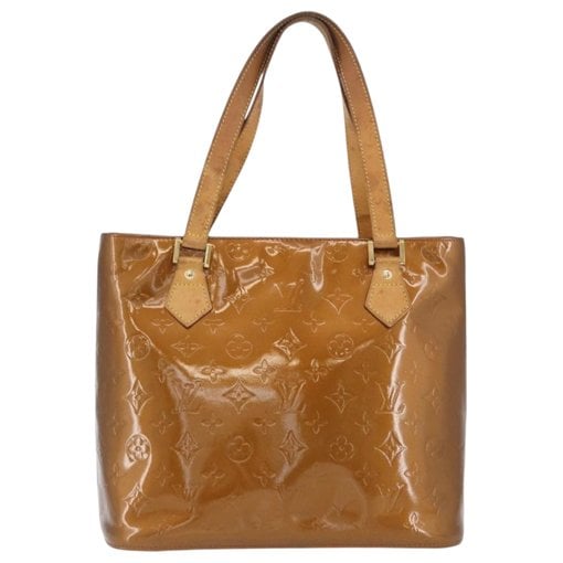 Houston patent leather handbag