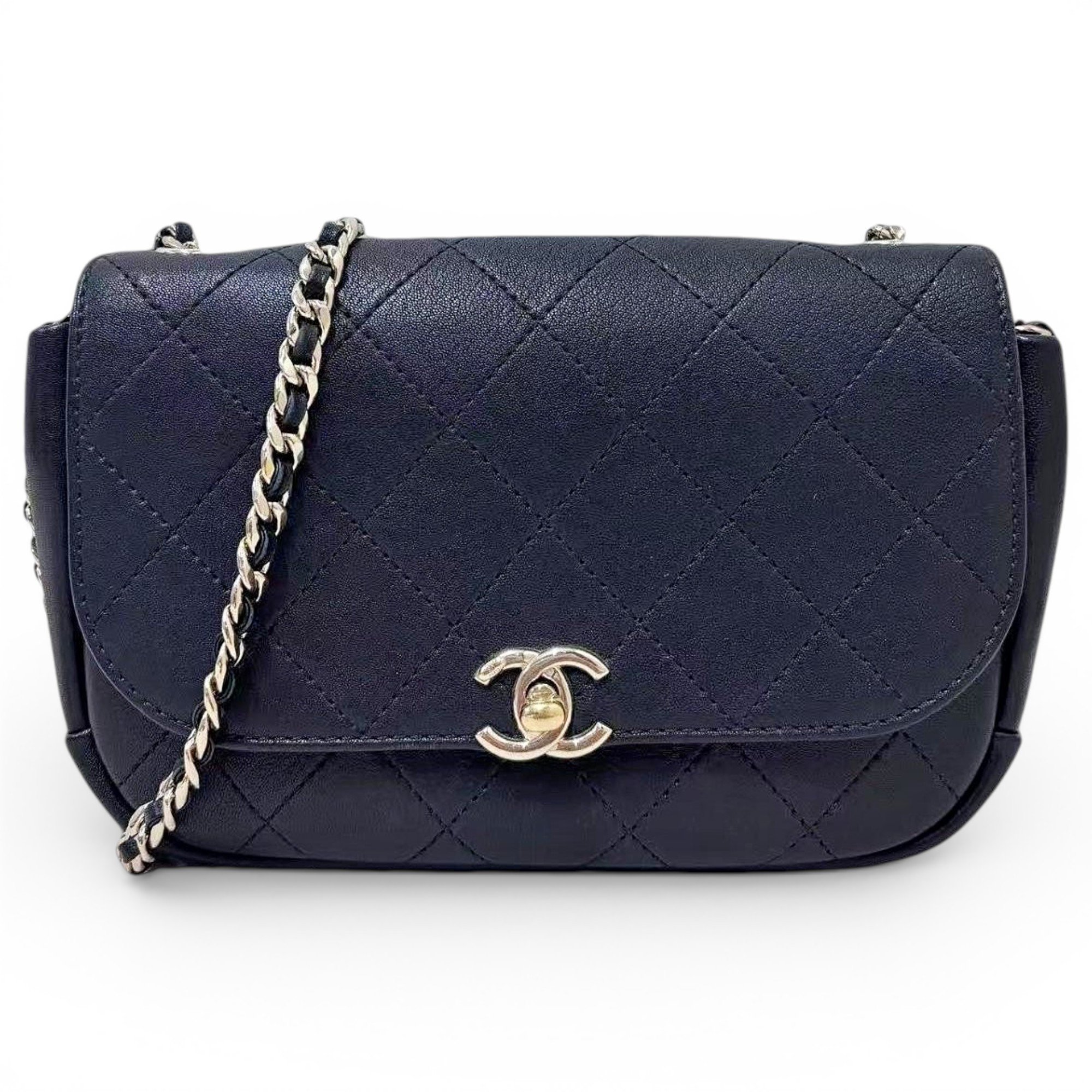 All About Chains leather handbag