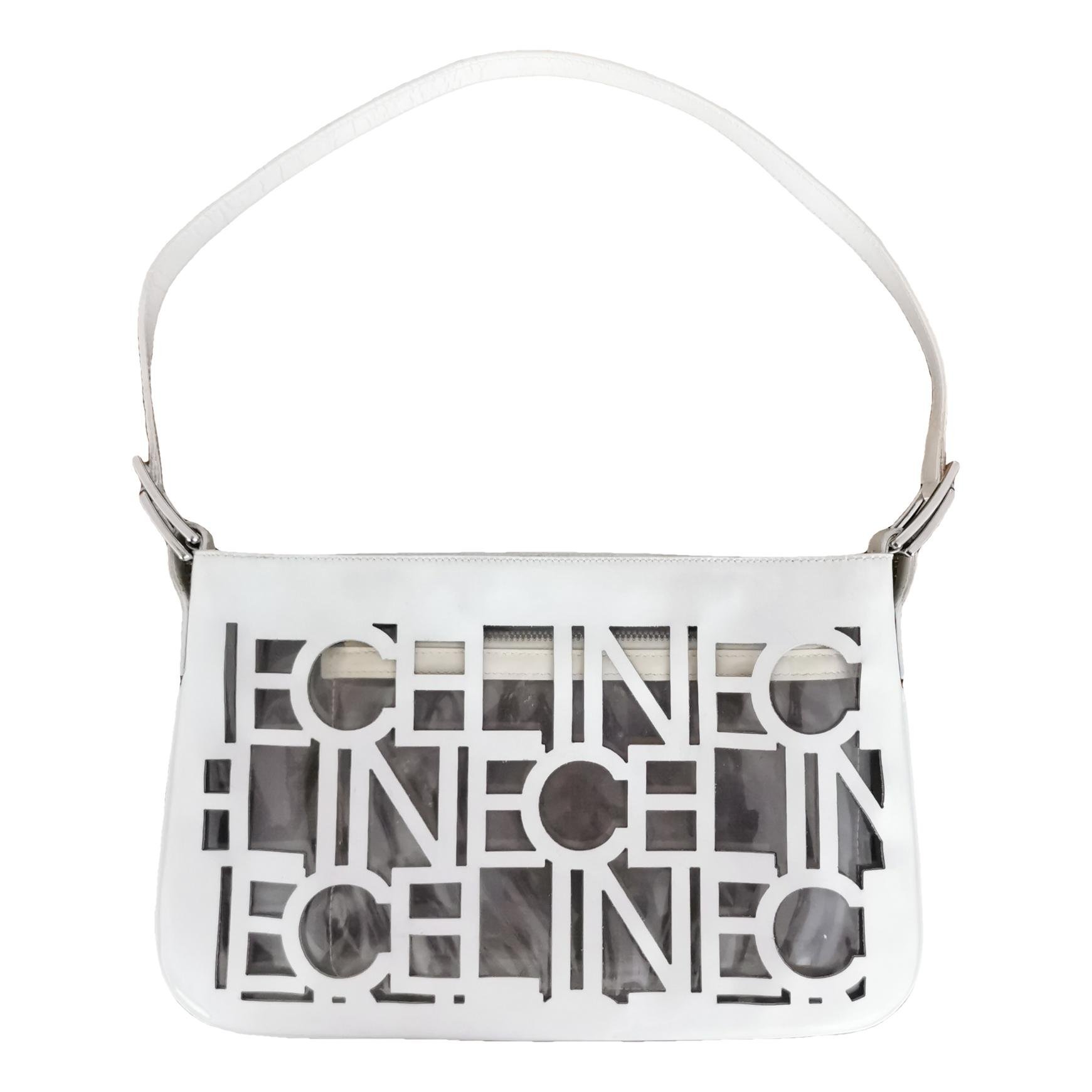 Patent leather handbag