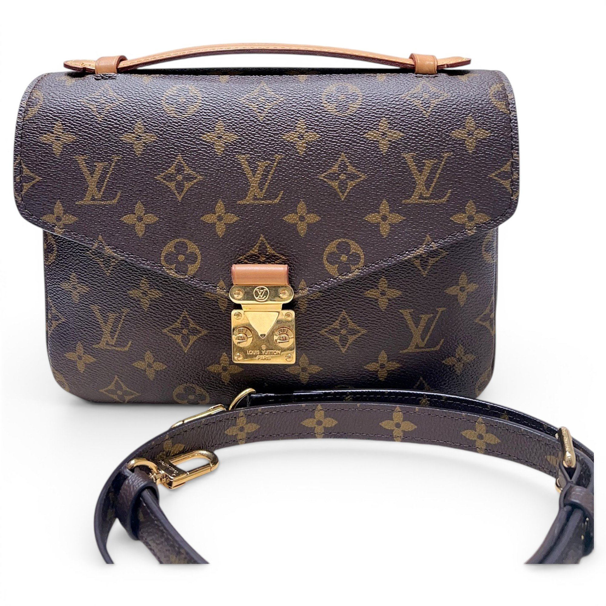 Louis Vuitton Metis leather handbag