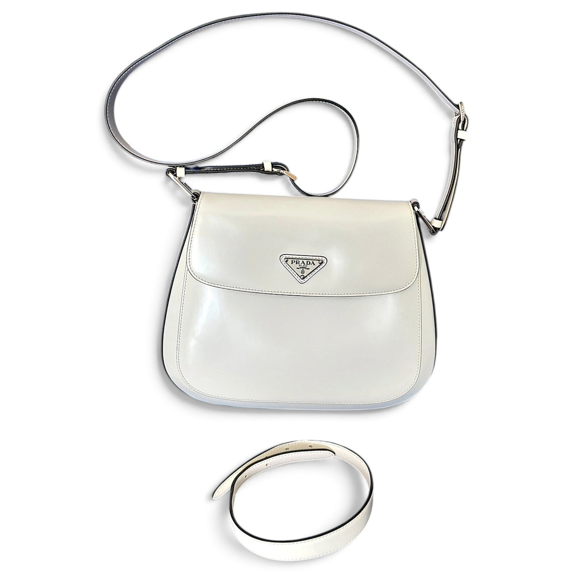 Prada Cleo Flap leather handbag