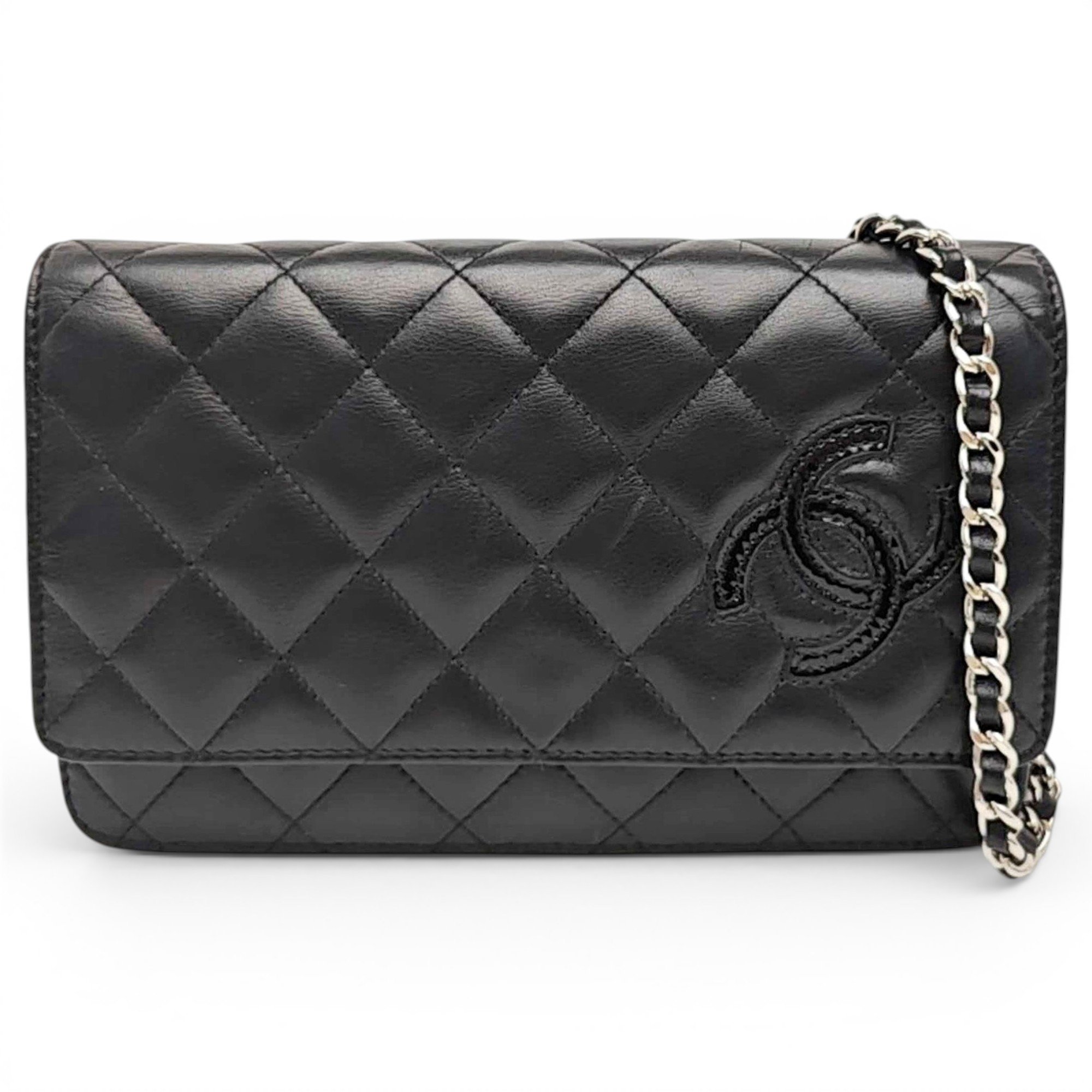 Wallet On Chain Cambon leather crossbody bag