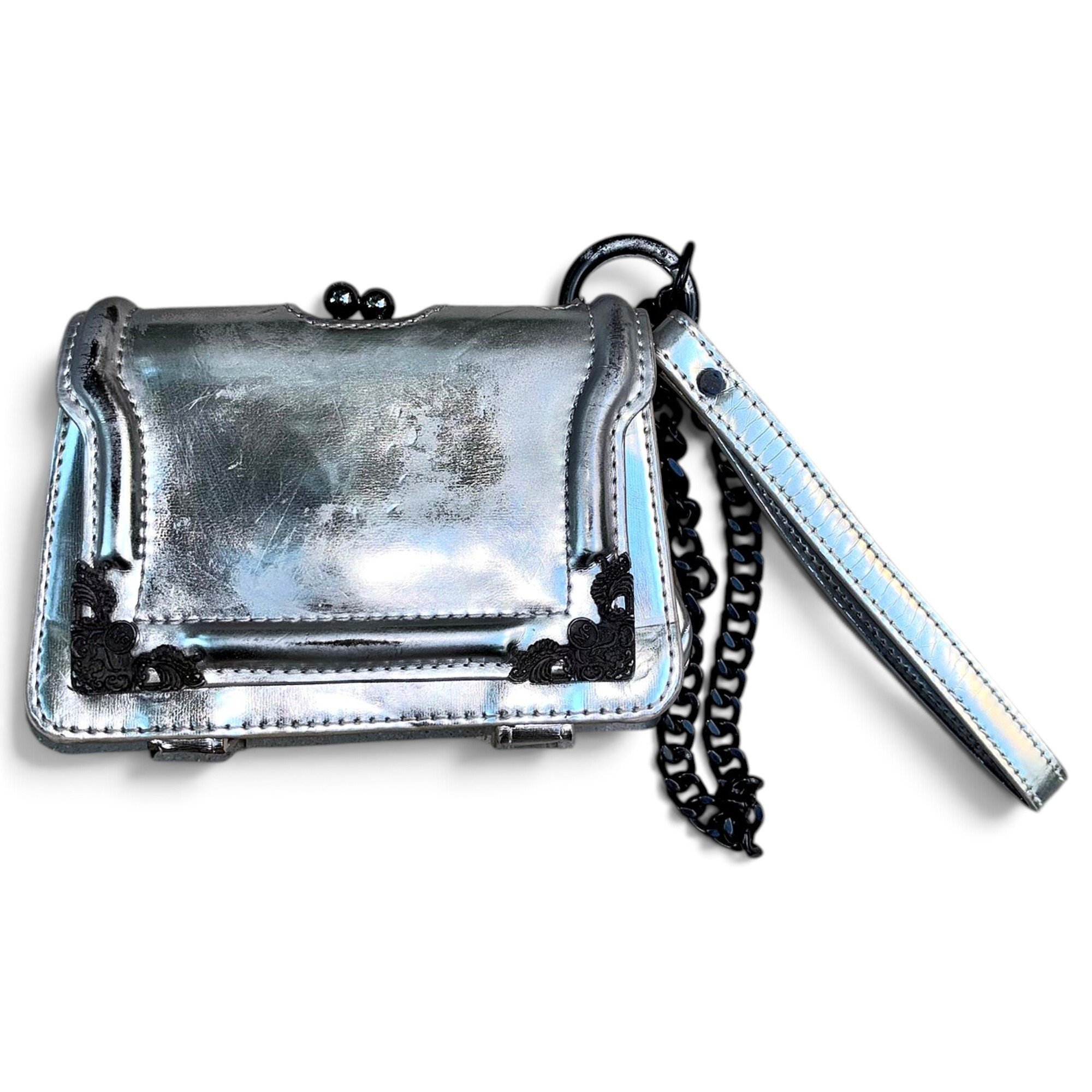 Alexander McQueen Leather clutch bag