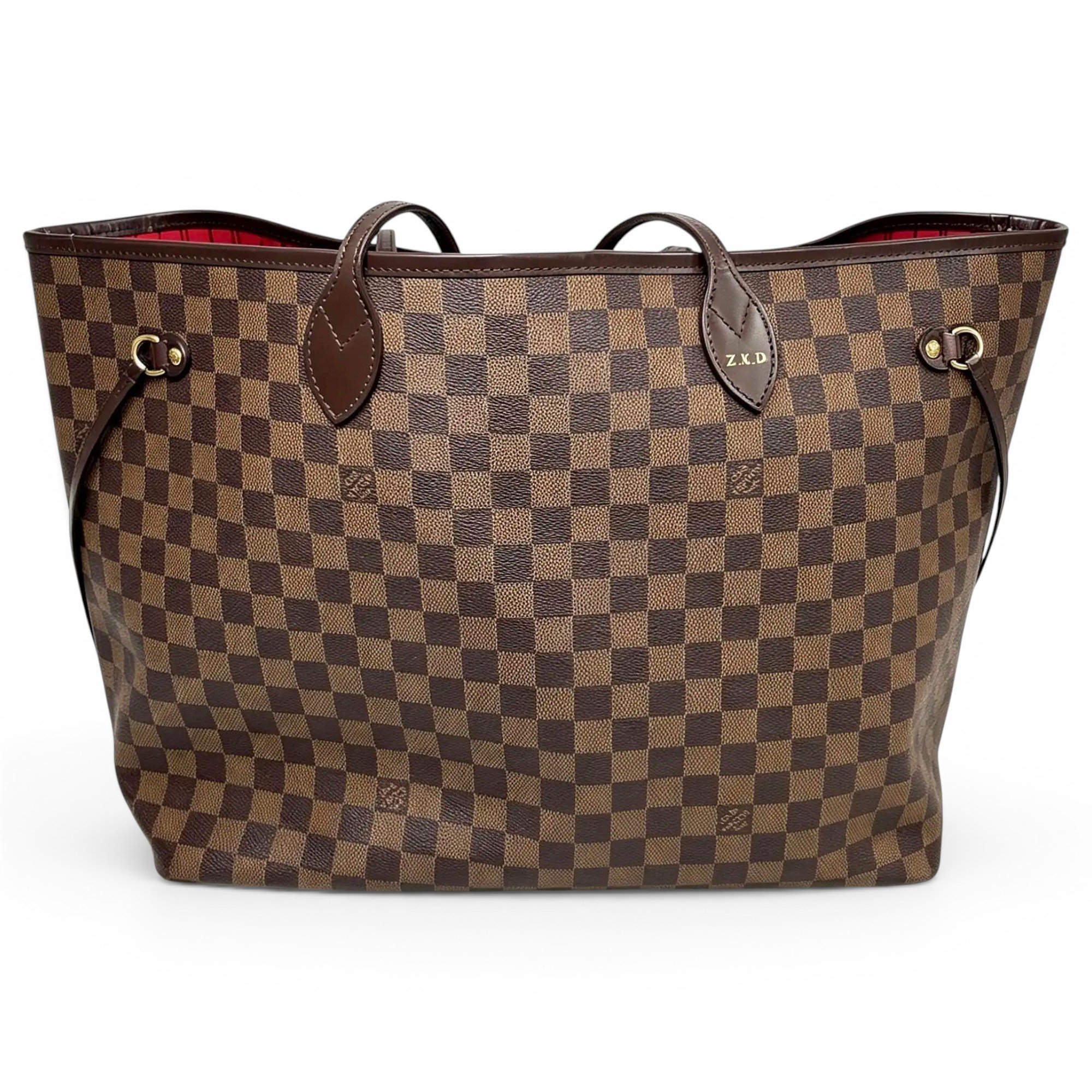 Neverfull leather handbag