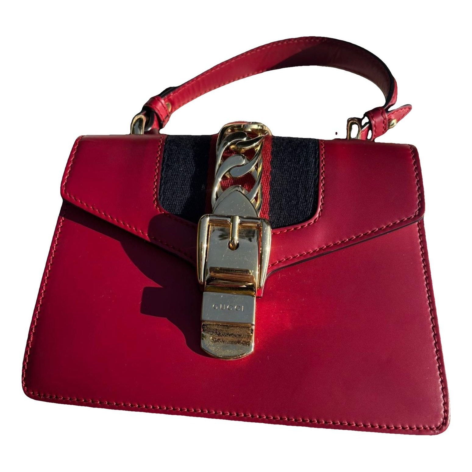 Sylvie Top Handle leather handbag