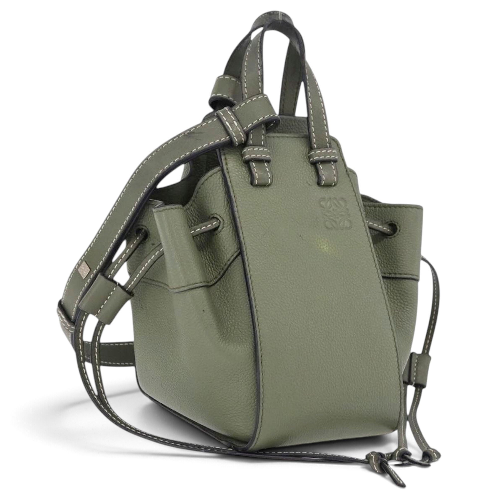 Hammock leather mini bag