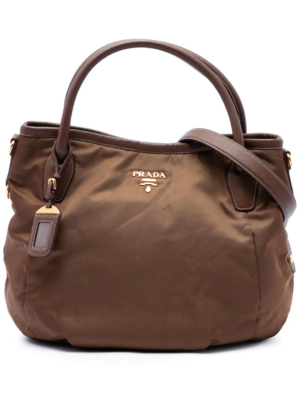 2000-2013 Vitello Daino Trimmed Tessuto satchel