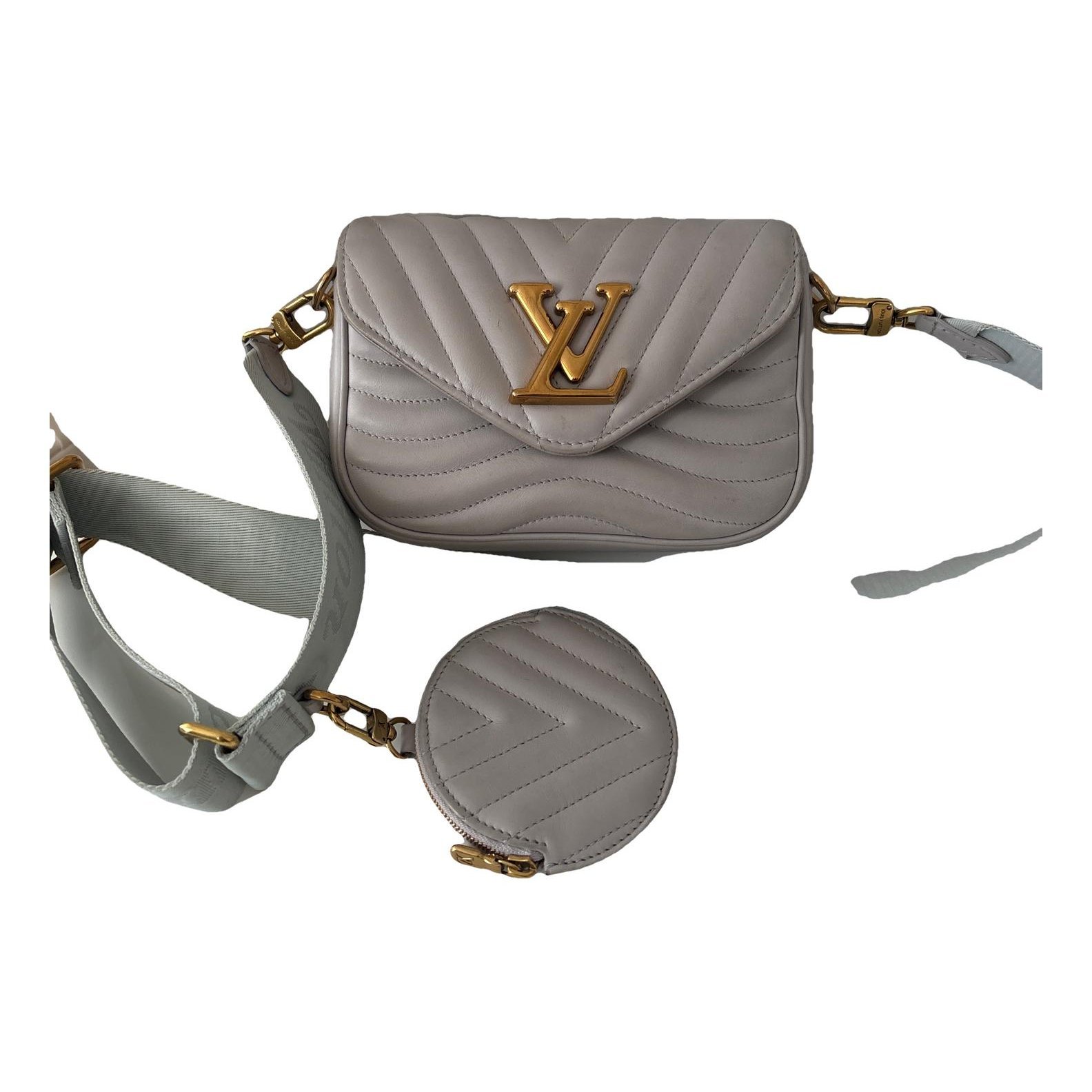Multi-Pochette New Wave leather crossbody bag