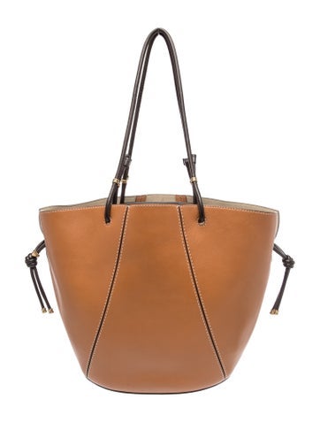 Leather Bucket Bag
