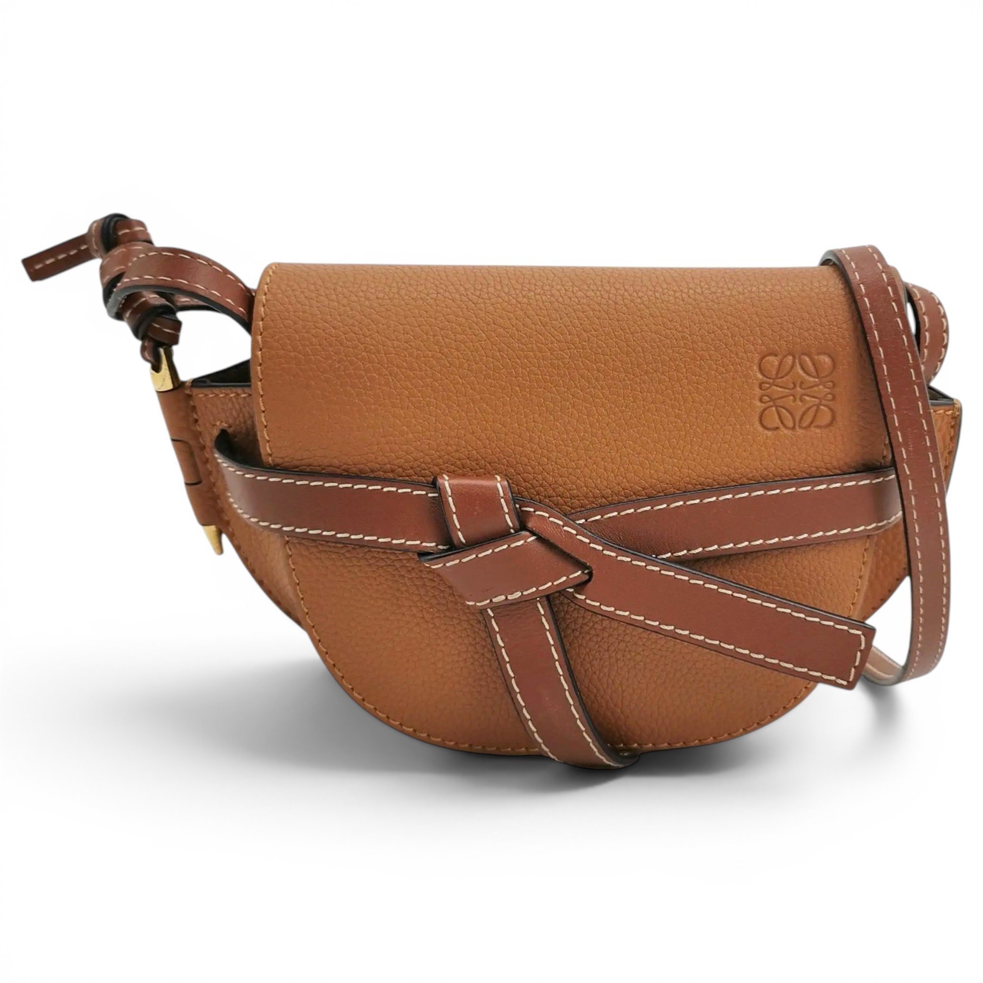 Gate leather handbag