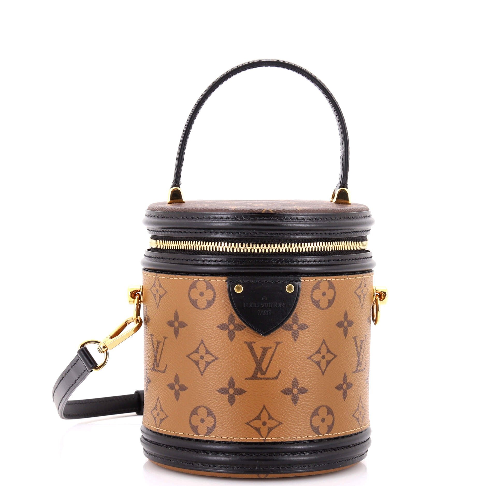 Cannes Handbag Reverse Monogram Canvas