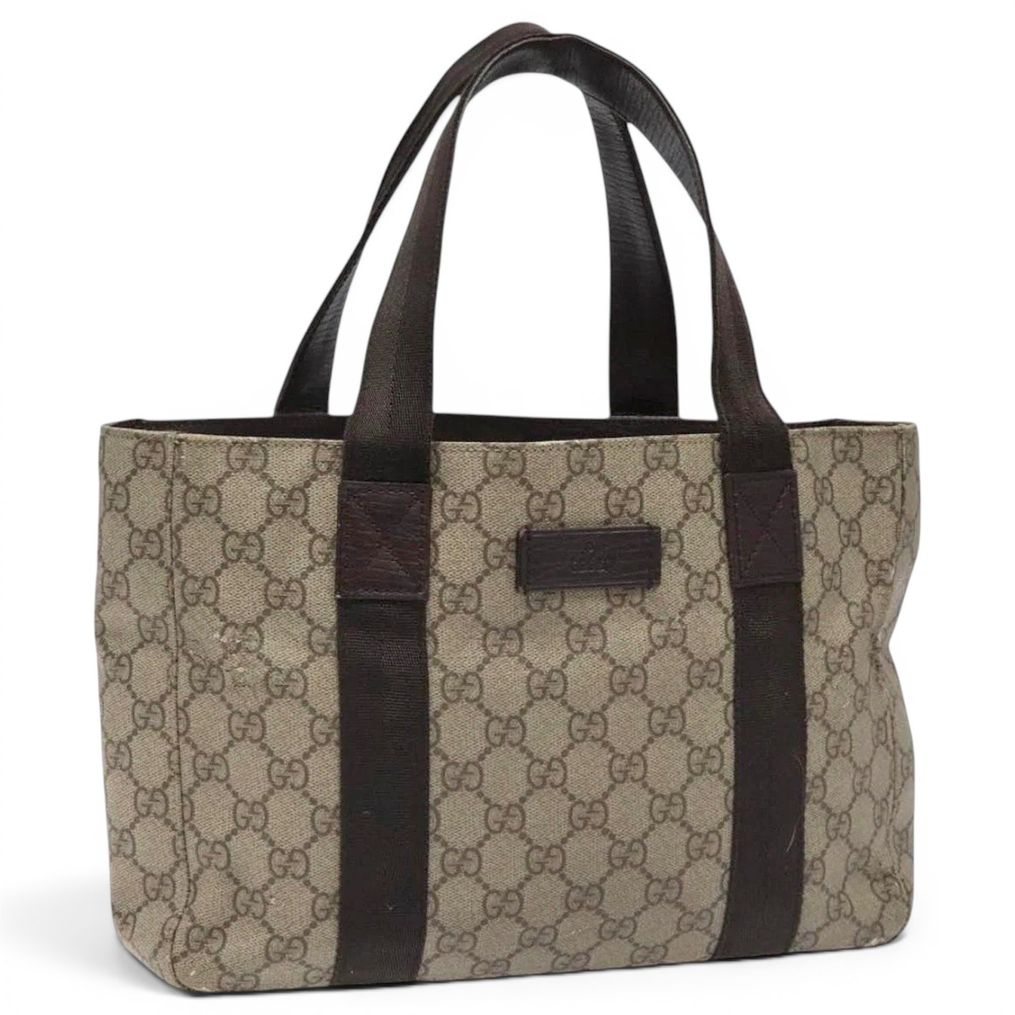 Leather tote