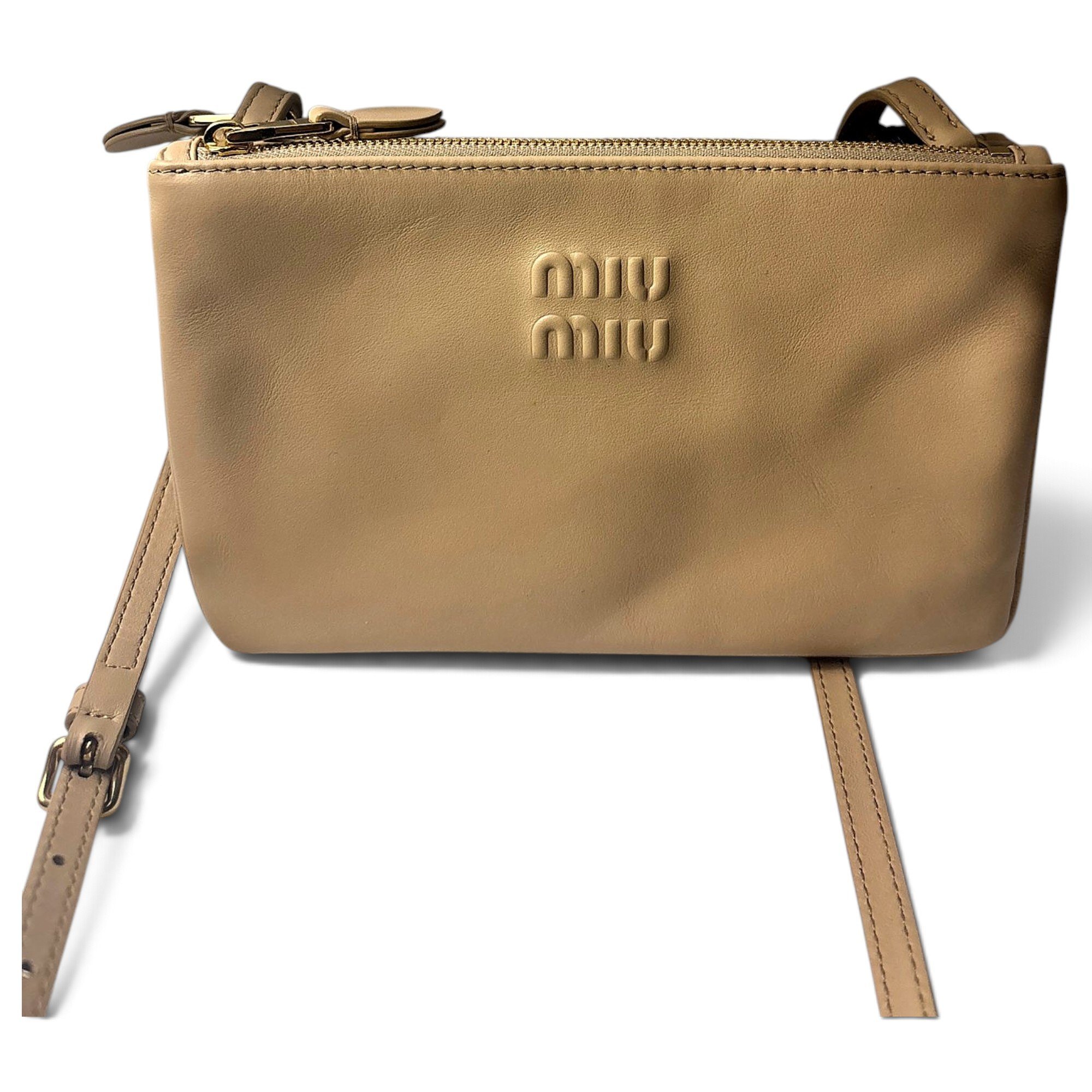 Leather crossbody bag