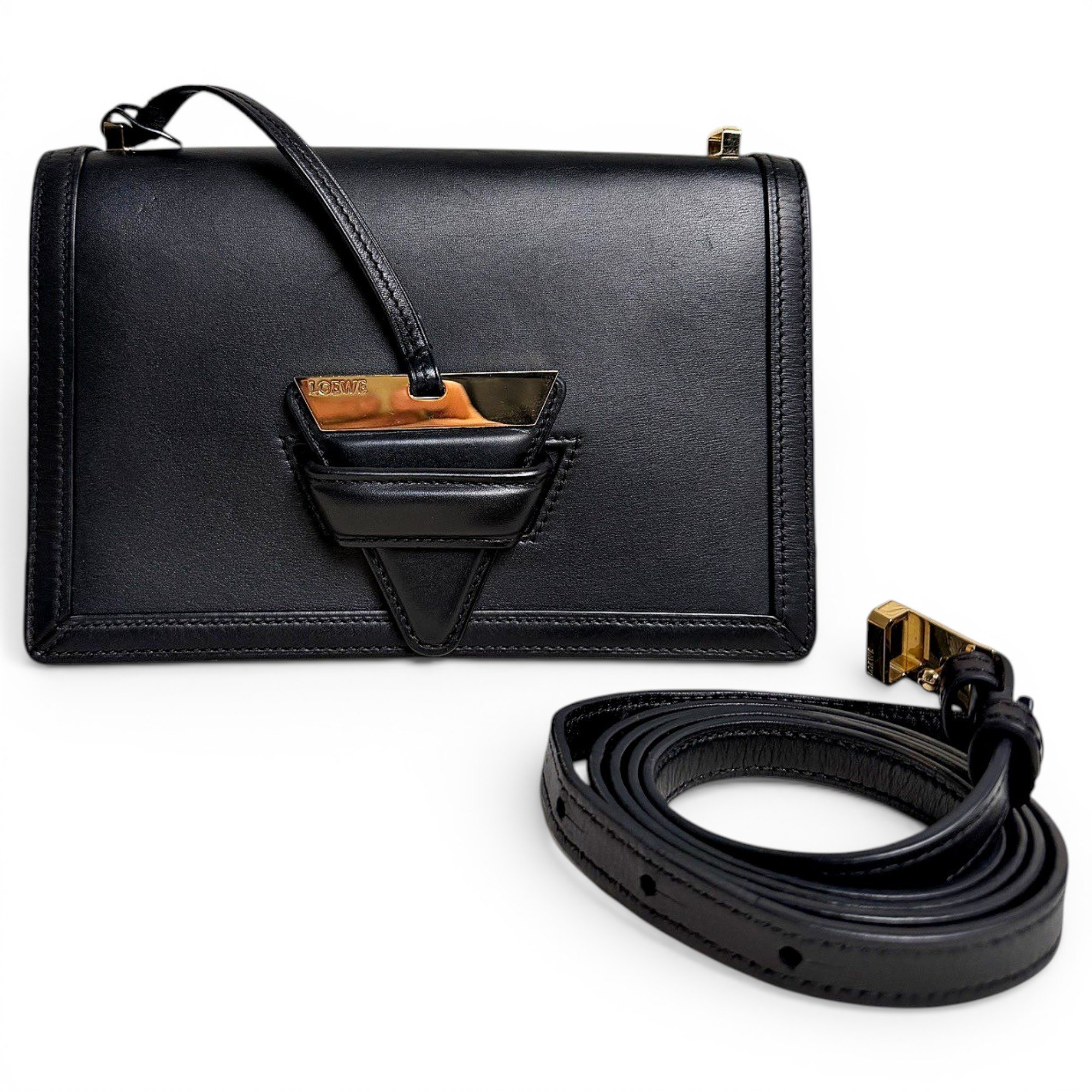 Barcelona leather crossbody bag