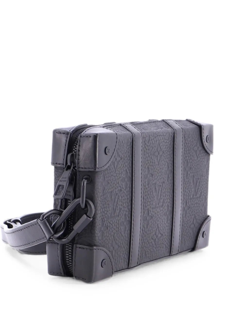 Soft Trunk Wallet Monogram Taurillon Leather crossbody bag