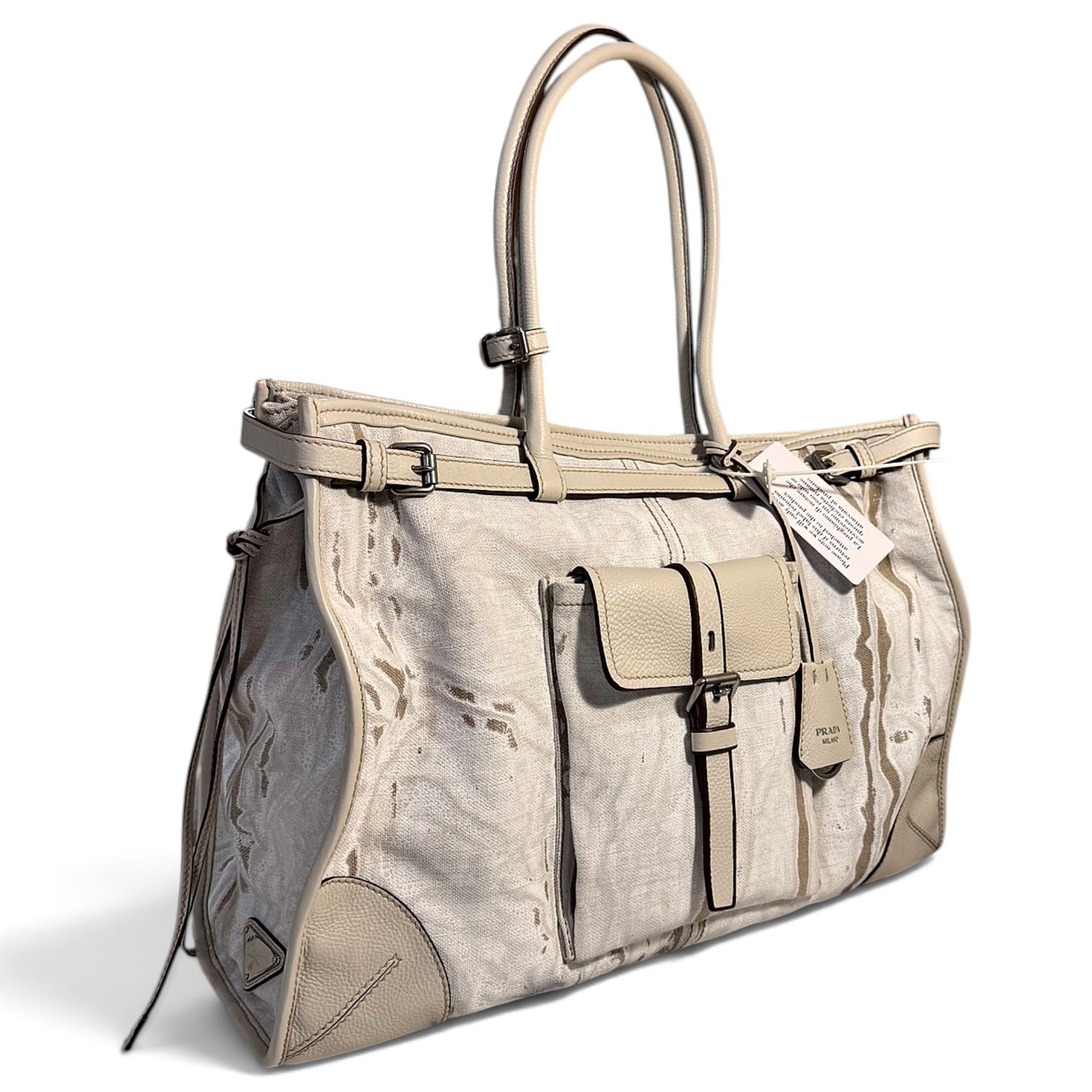 Bonnie linen handbag