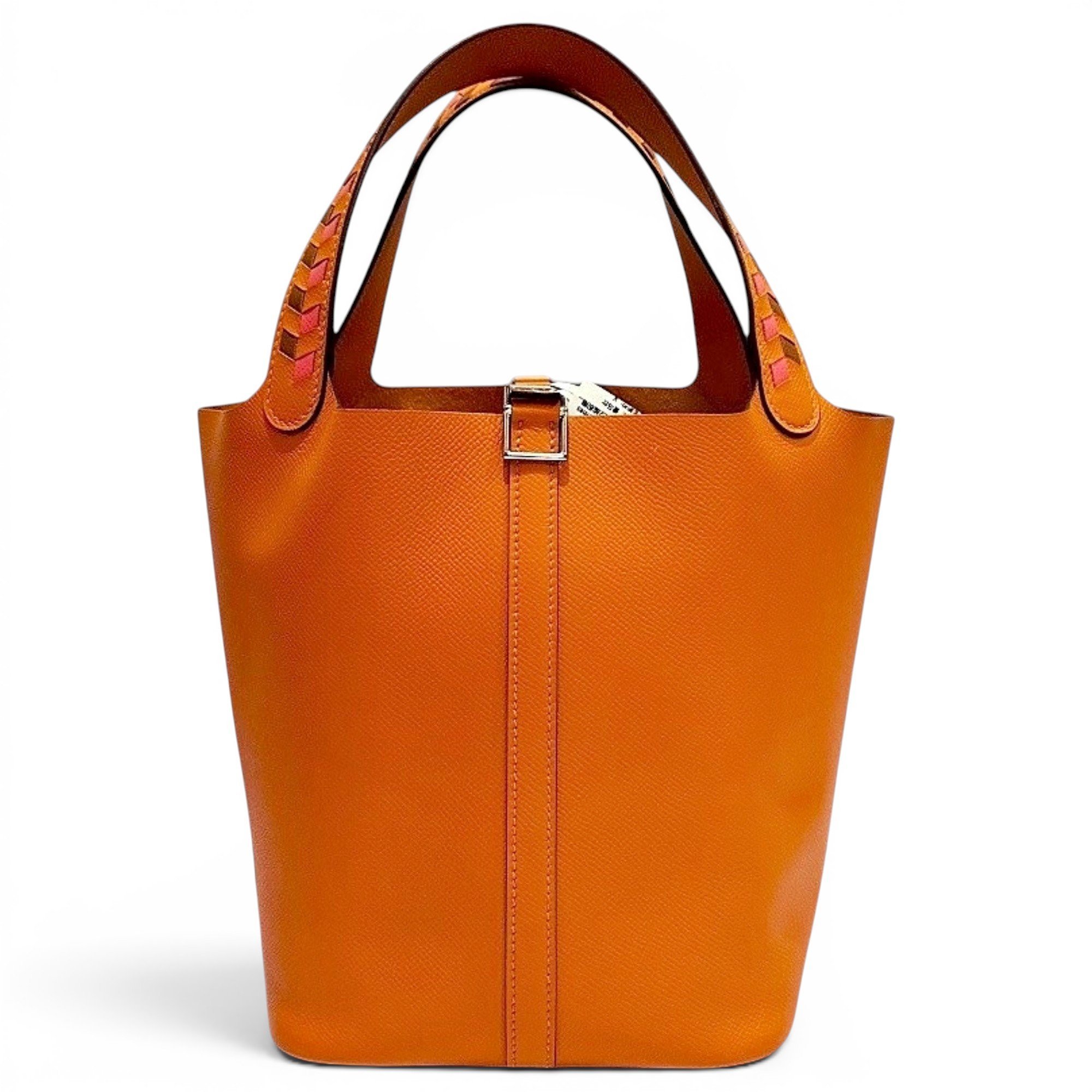 Picotin leather handbag