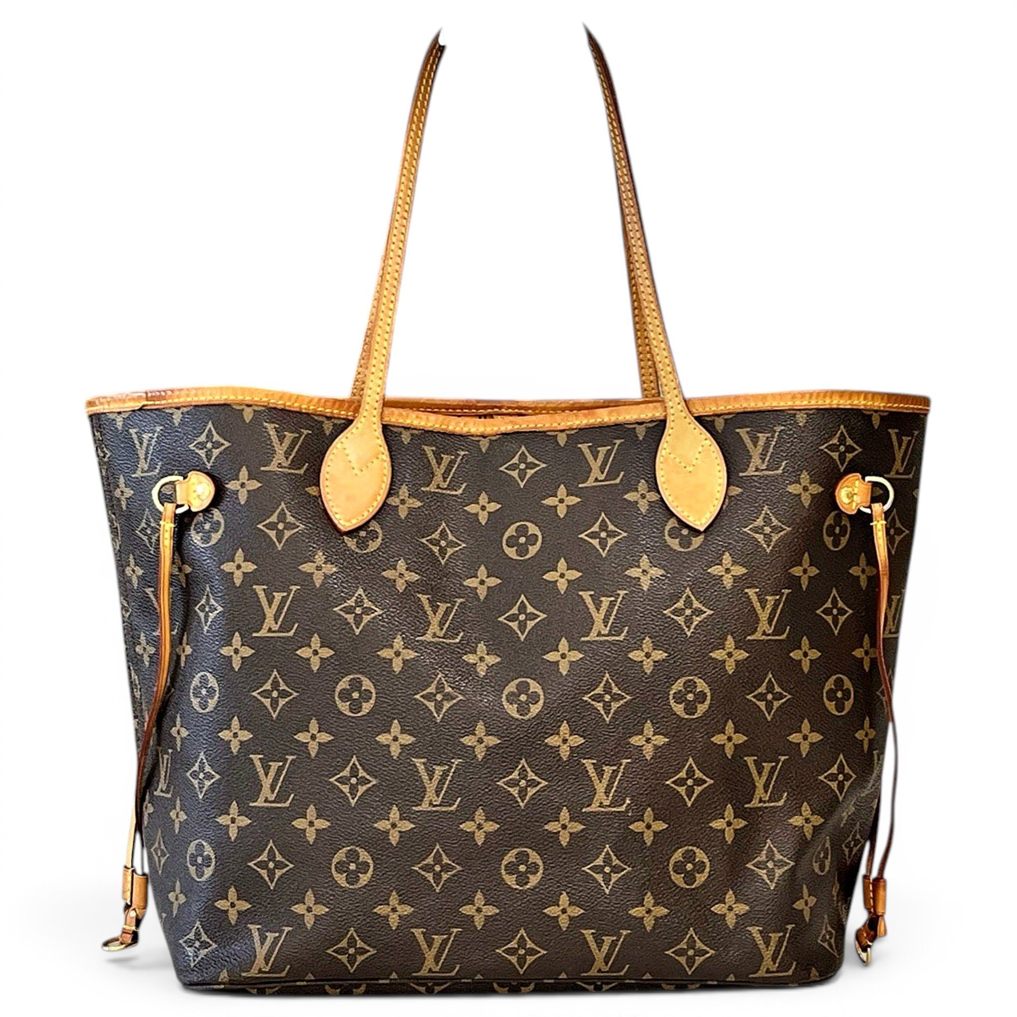 Neverfull leather tote
