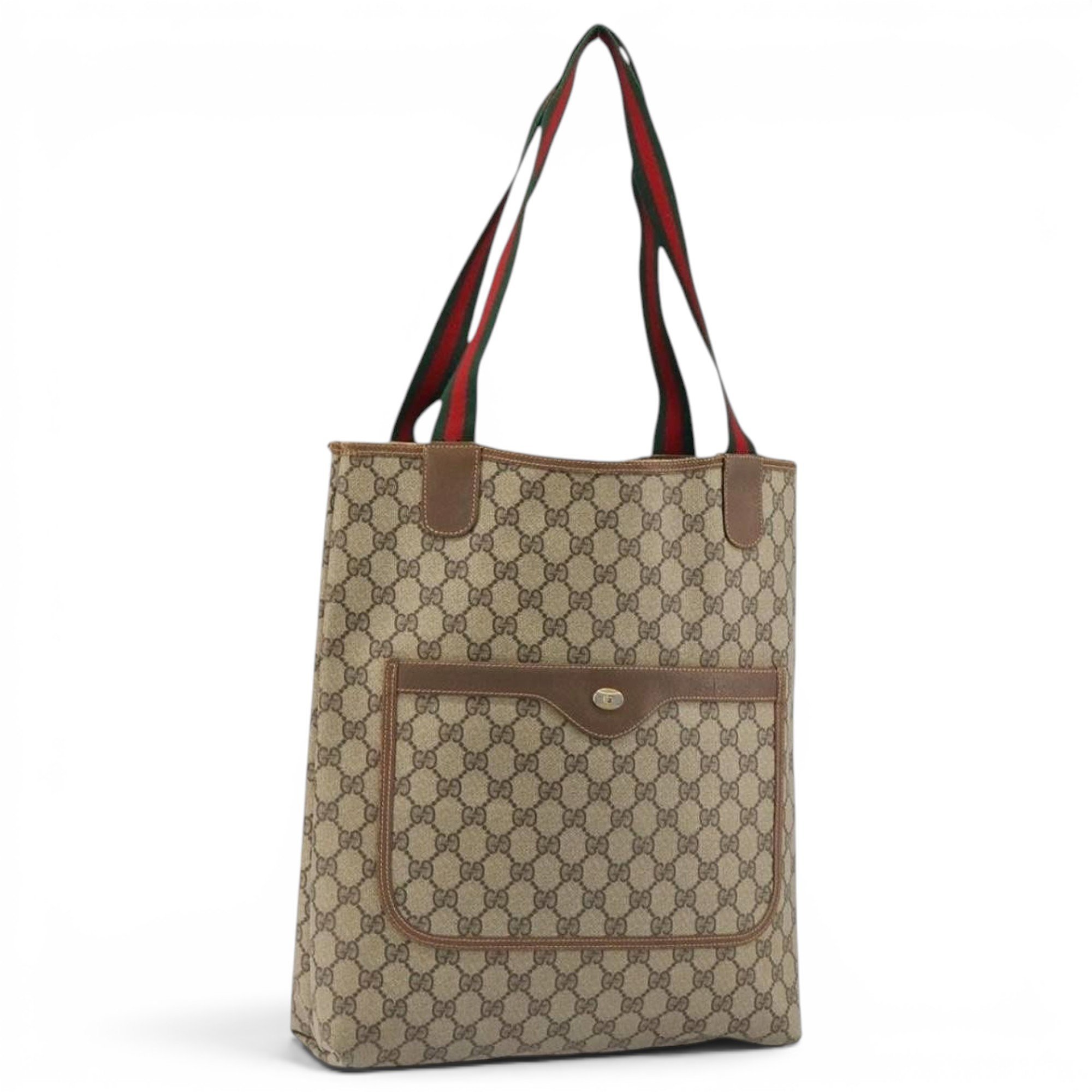 Leather tote