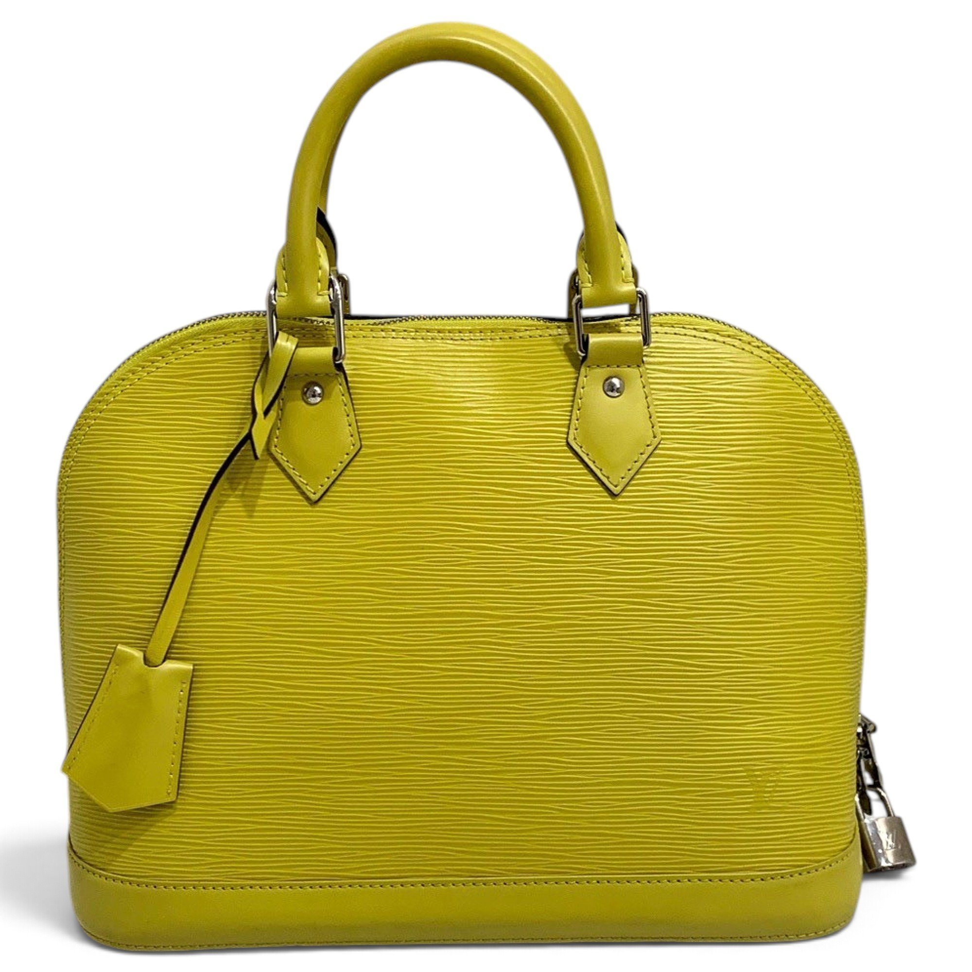 Alma leather handbag