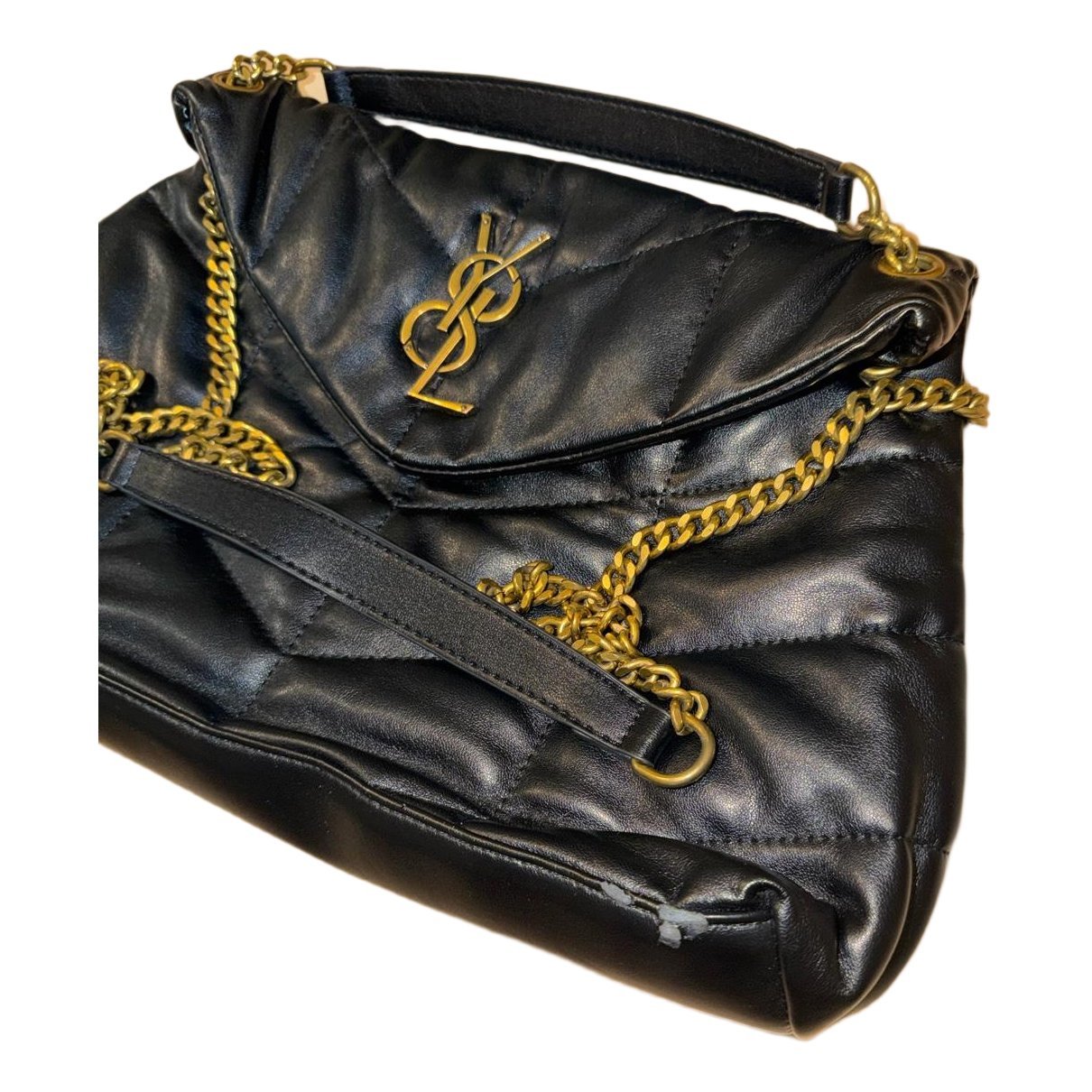 Saint Laurent Loulou Puffer leather handbag